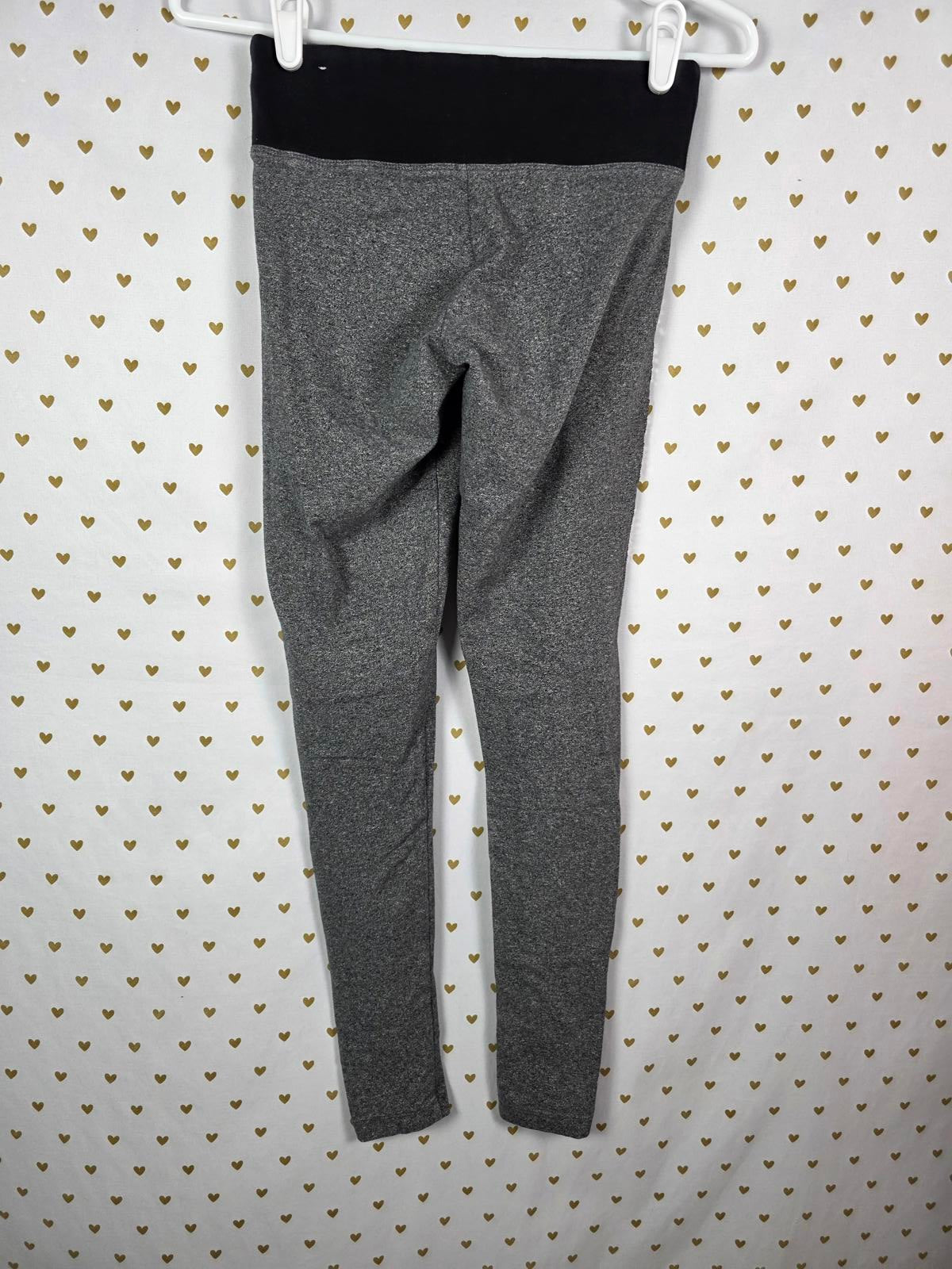 Victorias Secret PINK BLING SEQUINED Yoga Pants ankle Grey XS