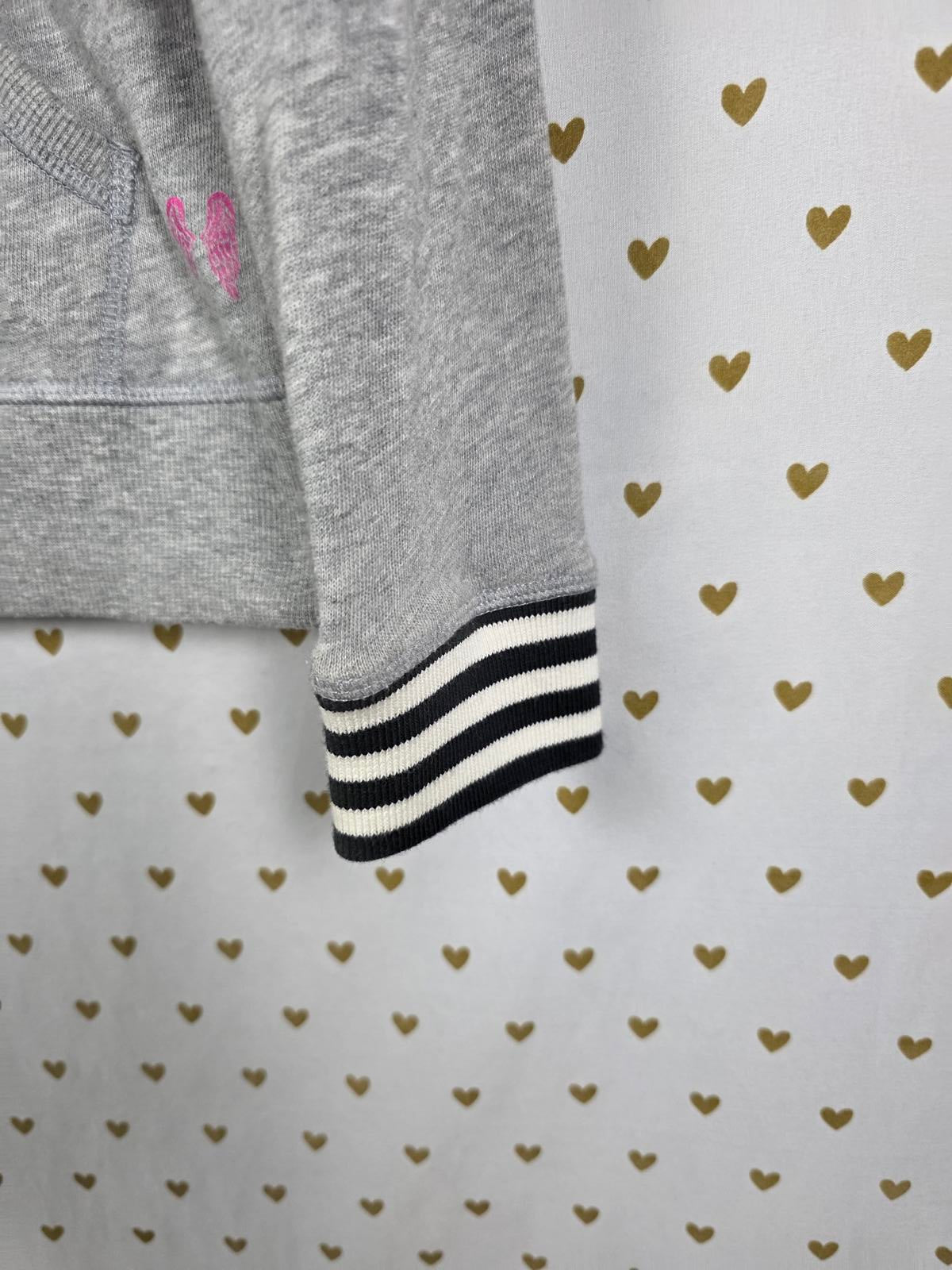 Victorias Secret ANGELS WINGS Love full Zip Hoodie Jacket XS