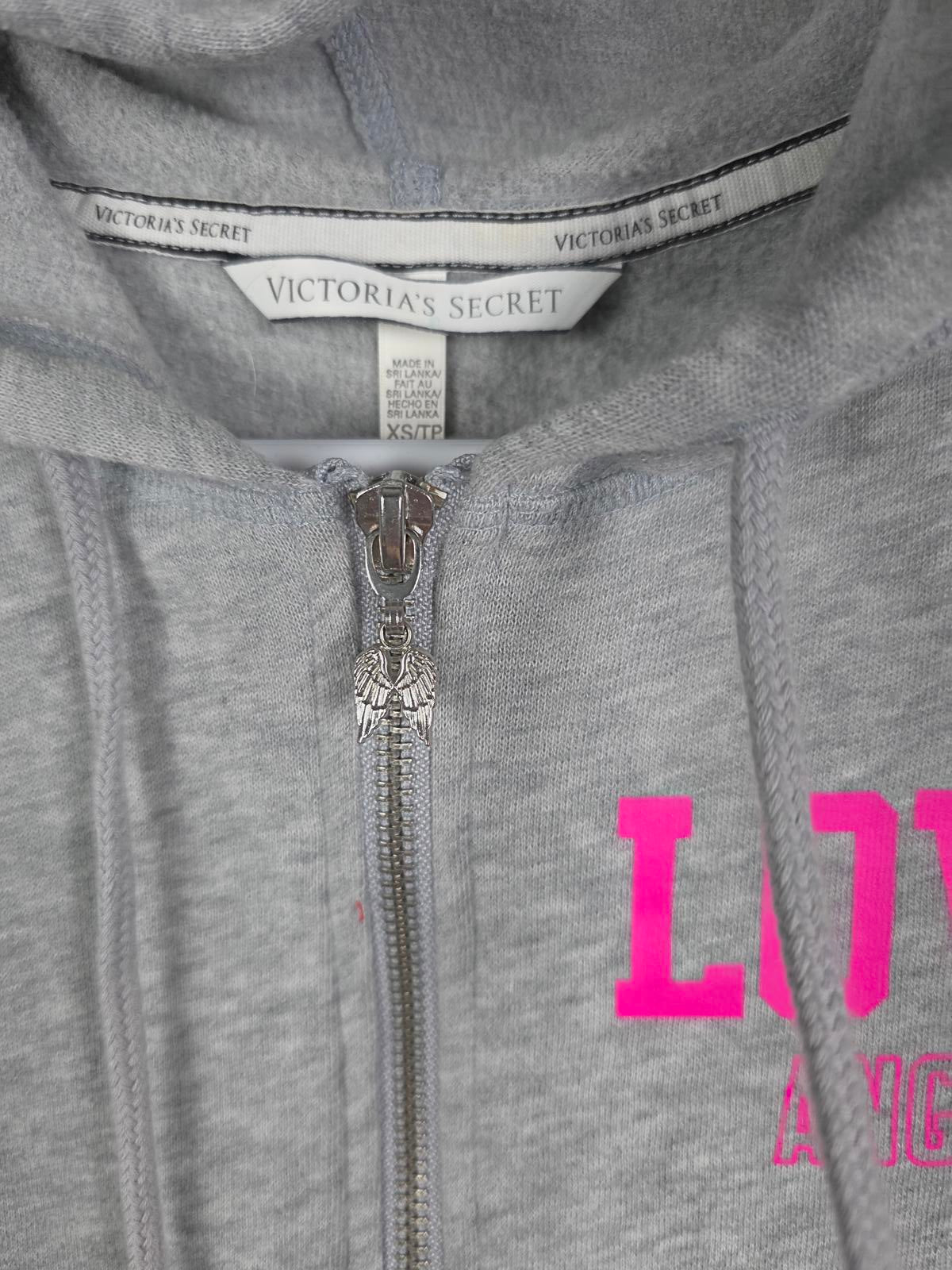Victorias Secret ANGELS WINGS Love full Zip Hoodie Jacket XS