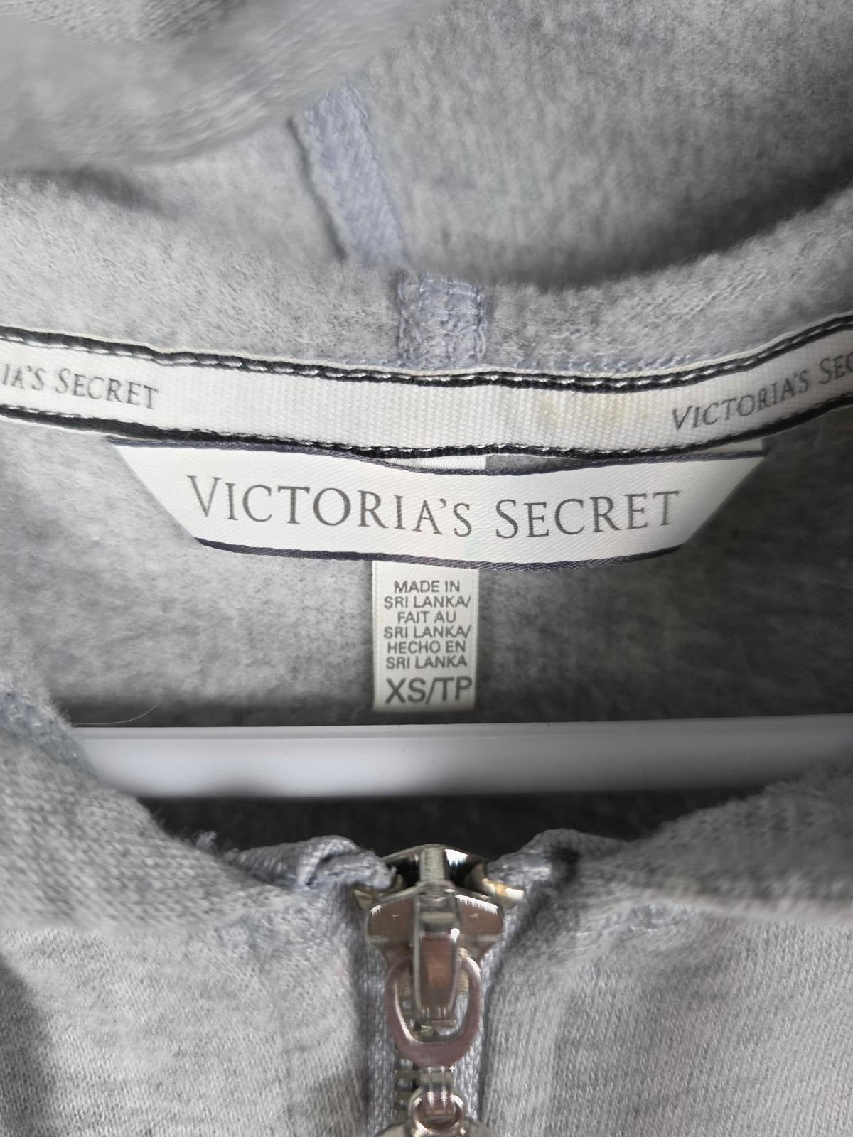 Victorias Secret ANGELS WINGS Love full Zip Hoodie Jacket XS