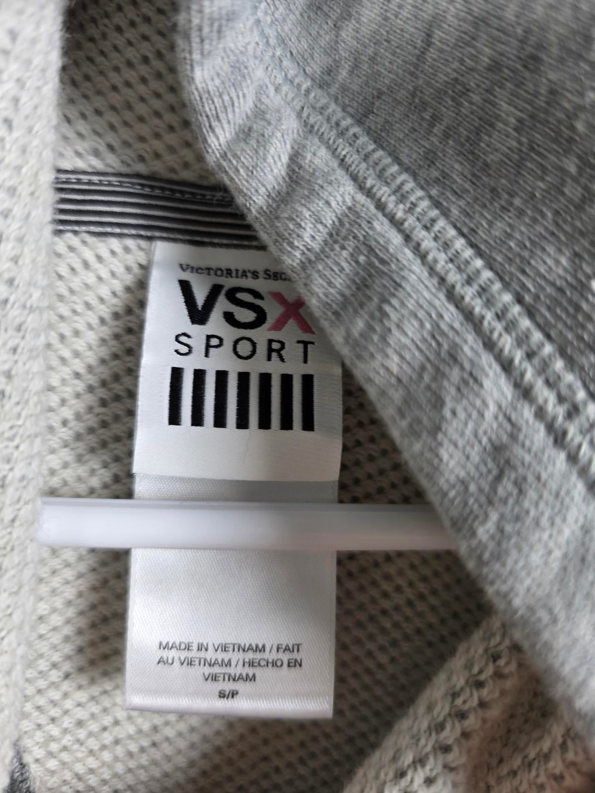 Victorias Secret VSX Open Back Hoodie Sweater Pullover Active SPORT Top Small