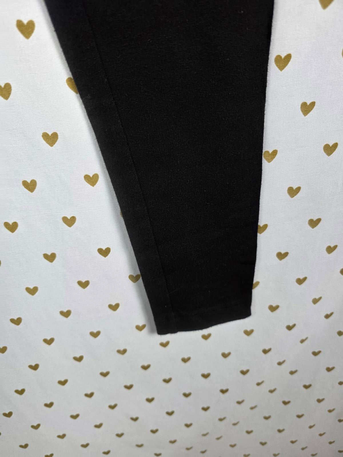 Victorias Secret PINK BLING Geometric Studded FOLDOVER Yoga Pants Skinny XS