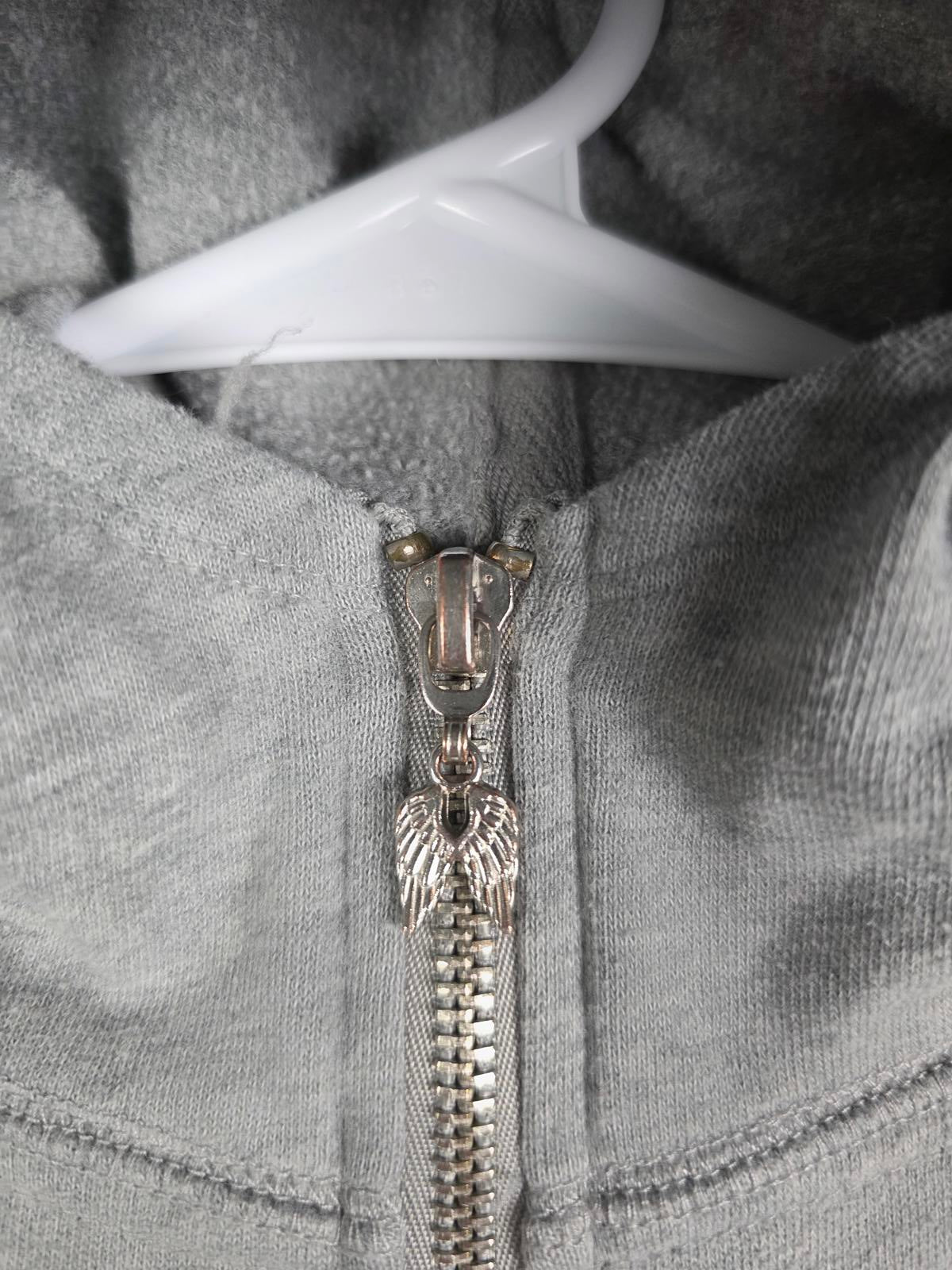 Victorias Secret NEON BLING SEQUINED WINGS Full Zip Hoodie Jacket XS