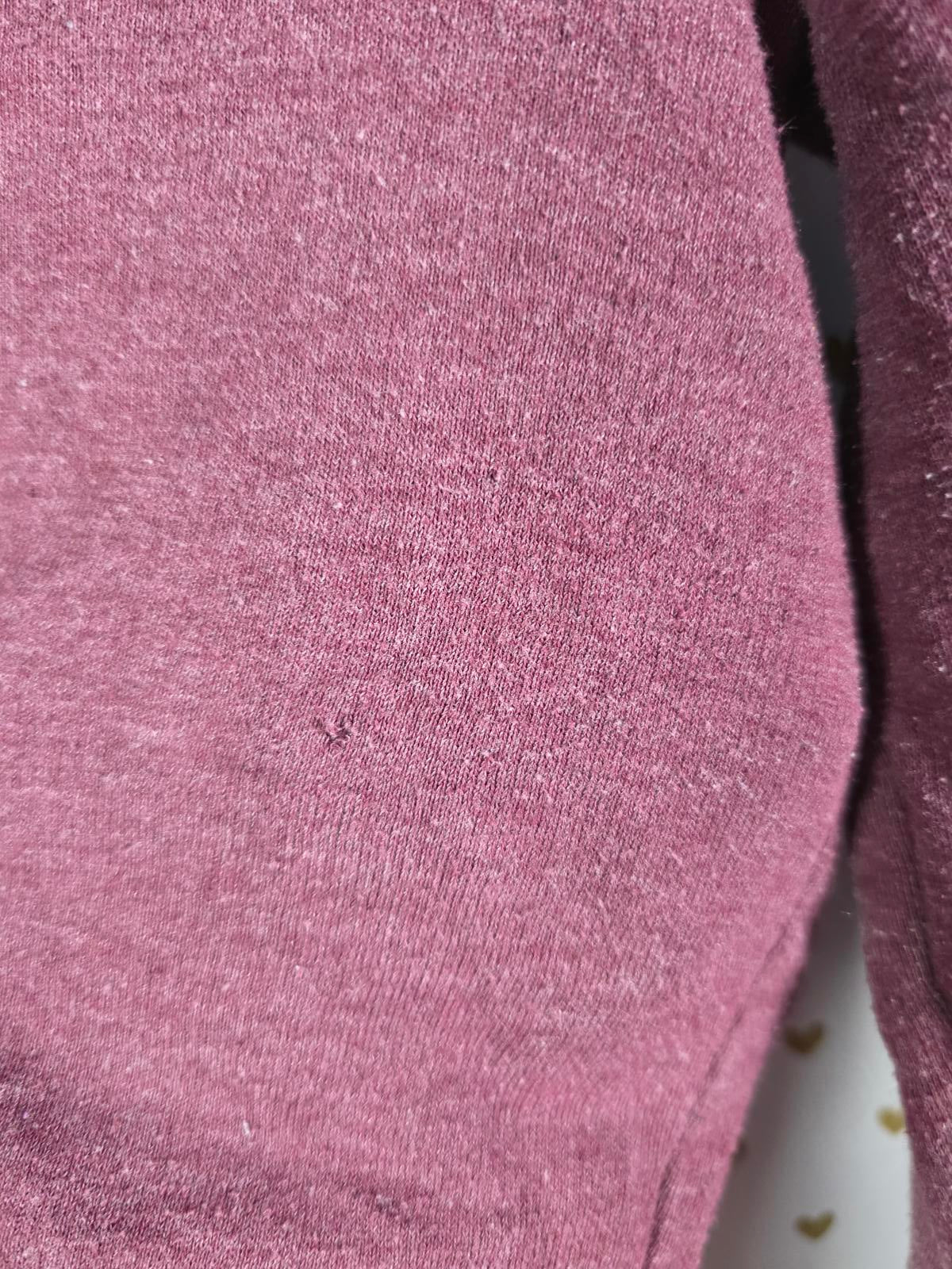 Victorias Secret Pink BLING SEQUINED Full Zip Hoodie Jacket Dog Logo SMALL