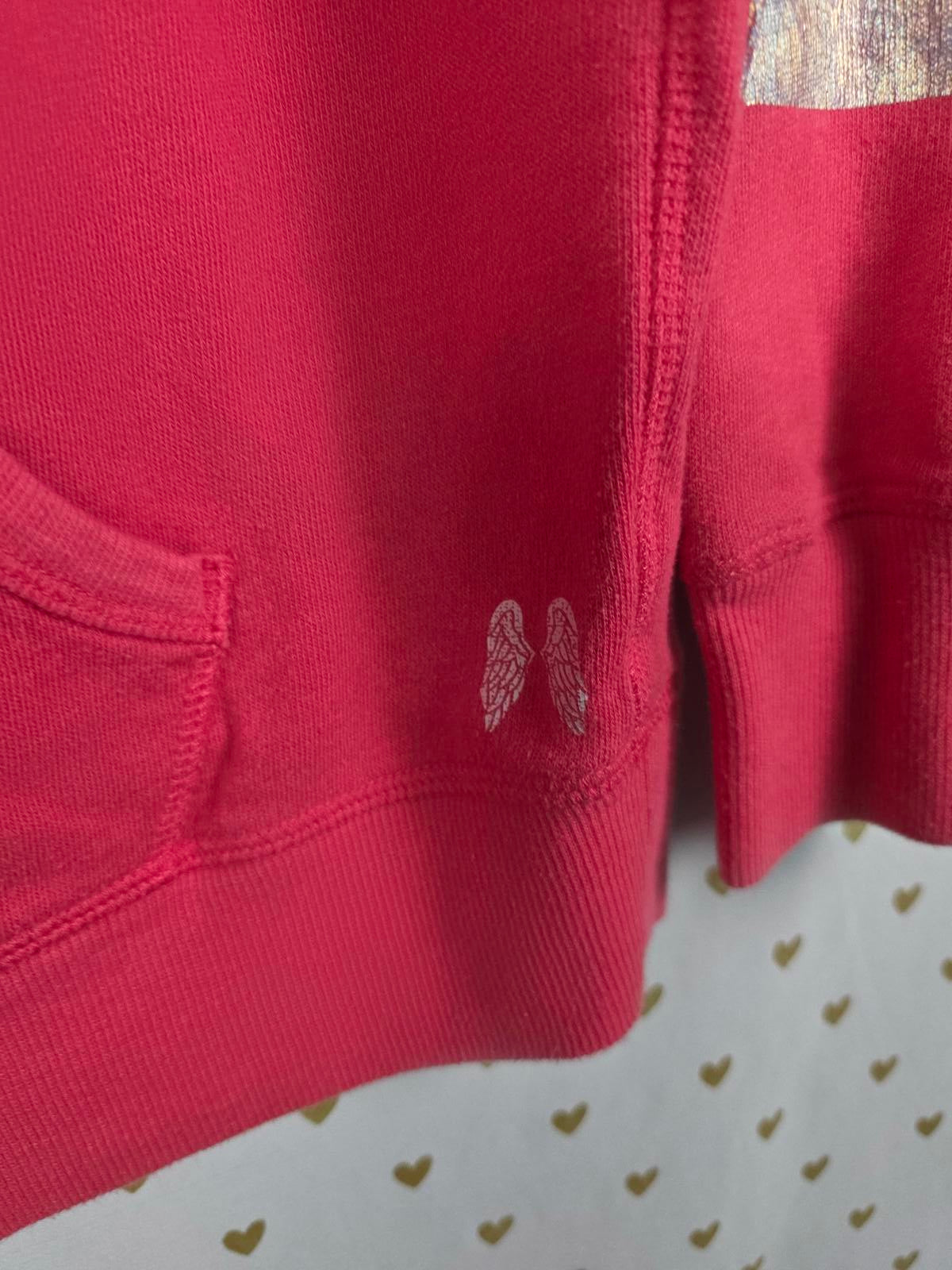 Victorias Secret ANGELS WINGS Quarter Zip Sweater Shirt Medium