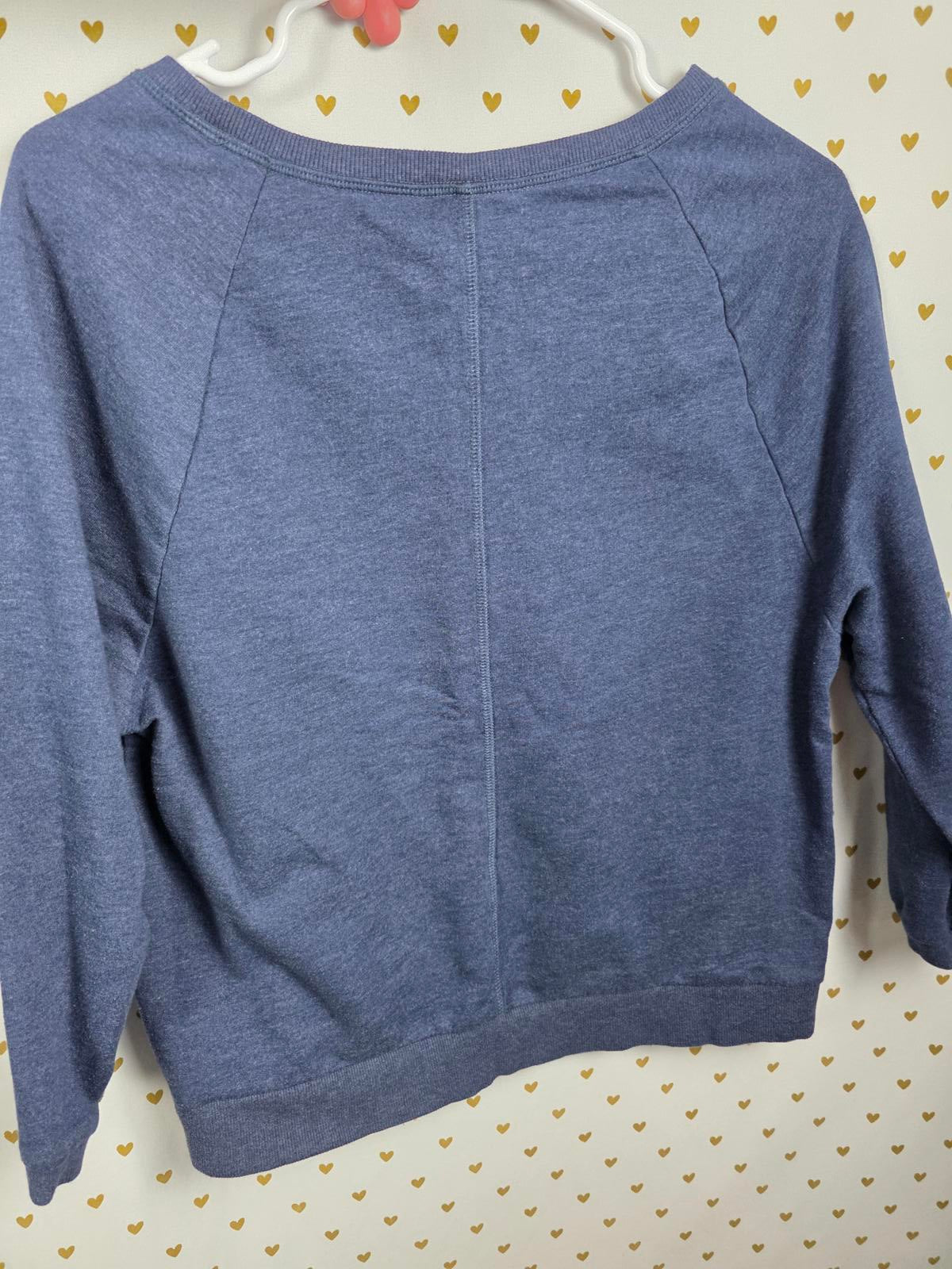 Victorias Secret BLING sequined Logo Crew Sweater Long sleeve XS