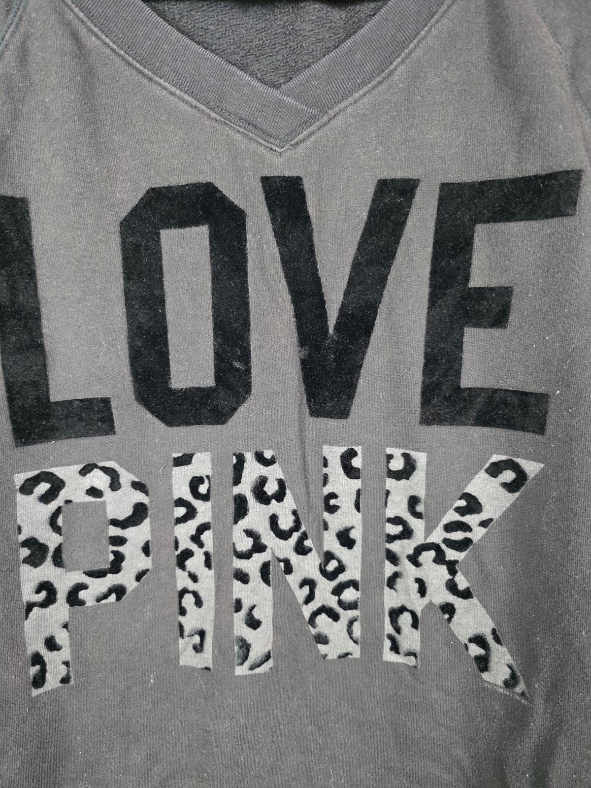 Victorias Secret Pink VINTAGE HTF Cheetah Leopard Y2K Sweater Shirt XS '11