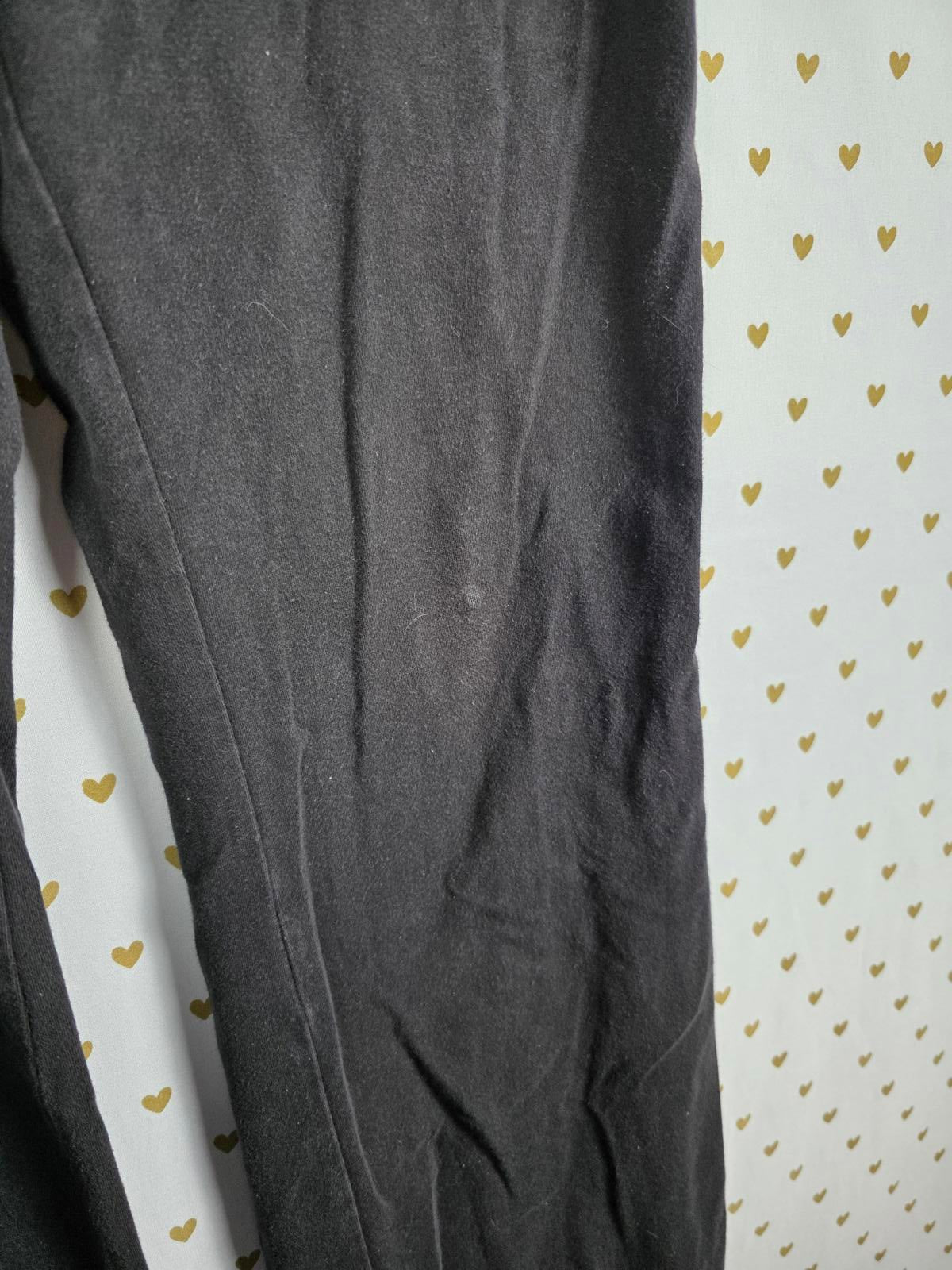 Victorias Secret PINK RARE VTG RAINBOW BLING FOLDOVER Yoga Pants Heart Breaker