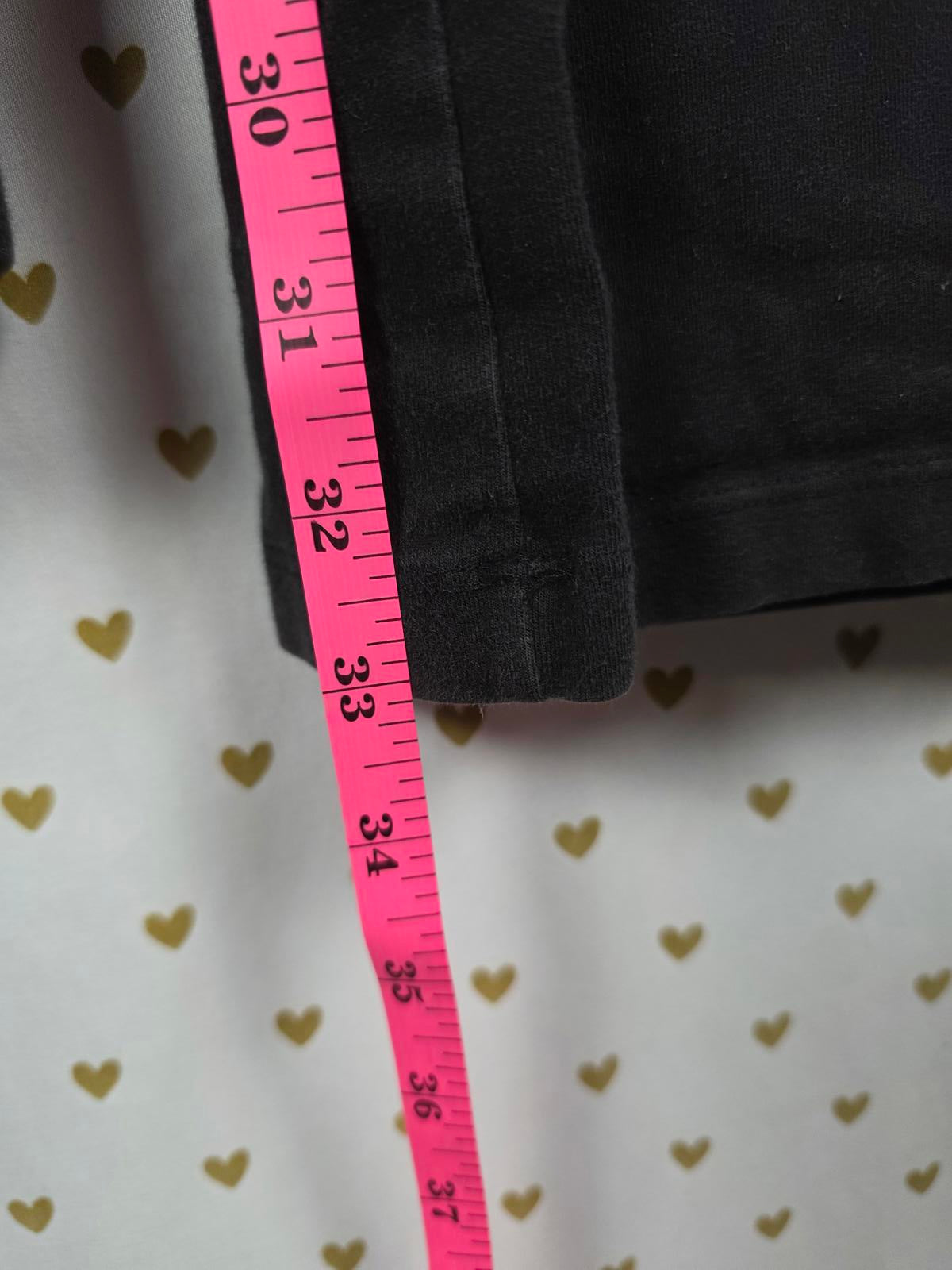 Victorias Secret PINK RARE VTG RAINBOW BLING FOLDOVER Yoga Pants Heart Breaker
