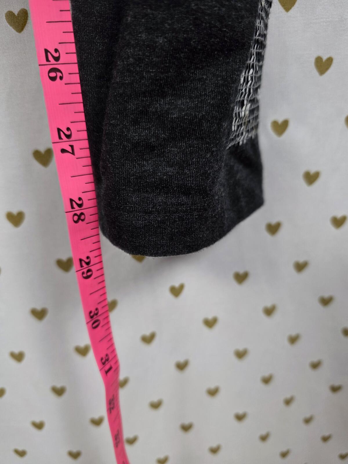 Victorias Secret PINK BLING STRIPE Yoga Pants Full Length Sequined Leggings LRG