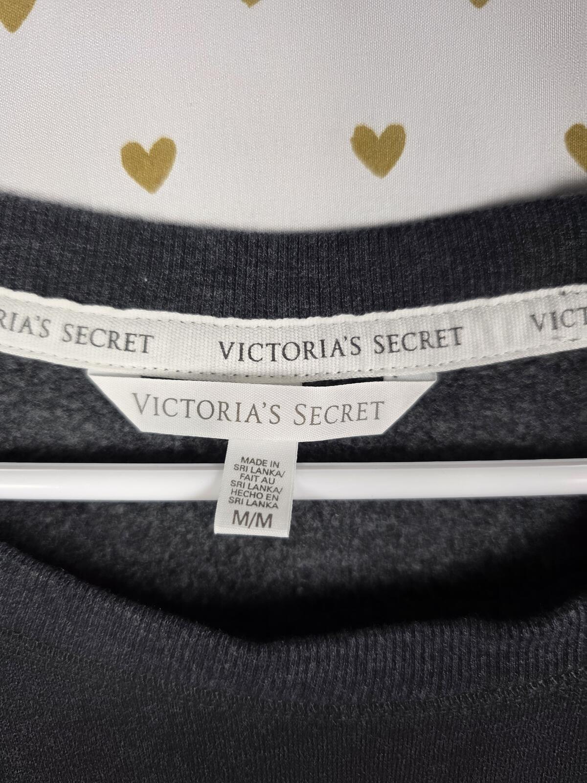 Victorias Secret FASHION SHOW LONDON 2014 Sweater Crew Grey MEDIUM
