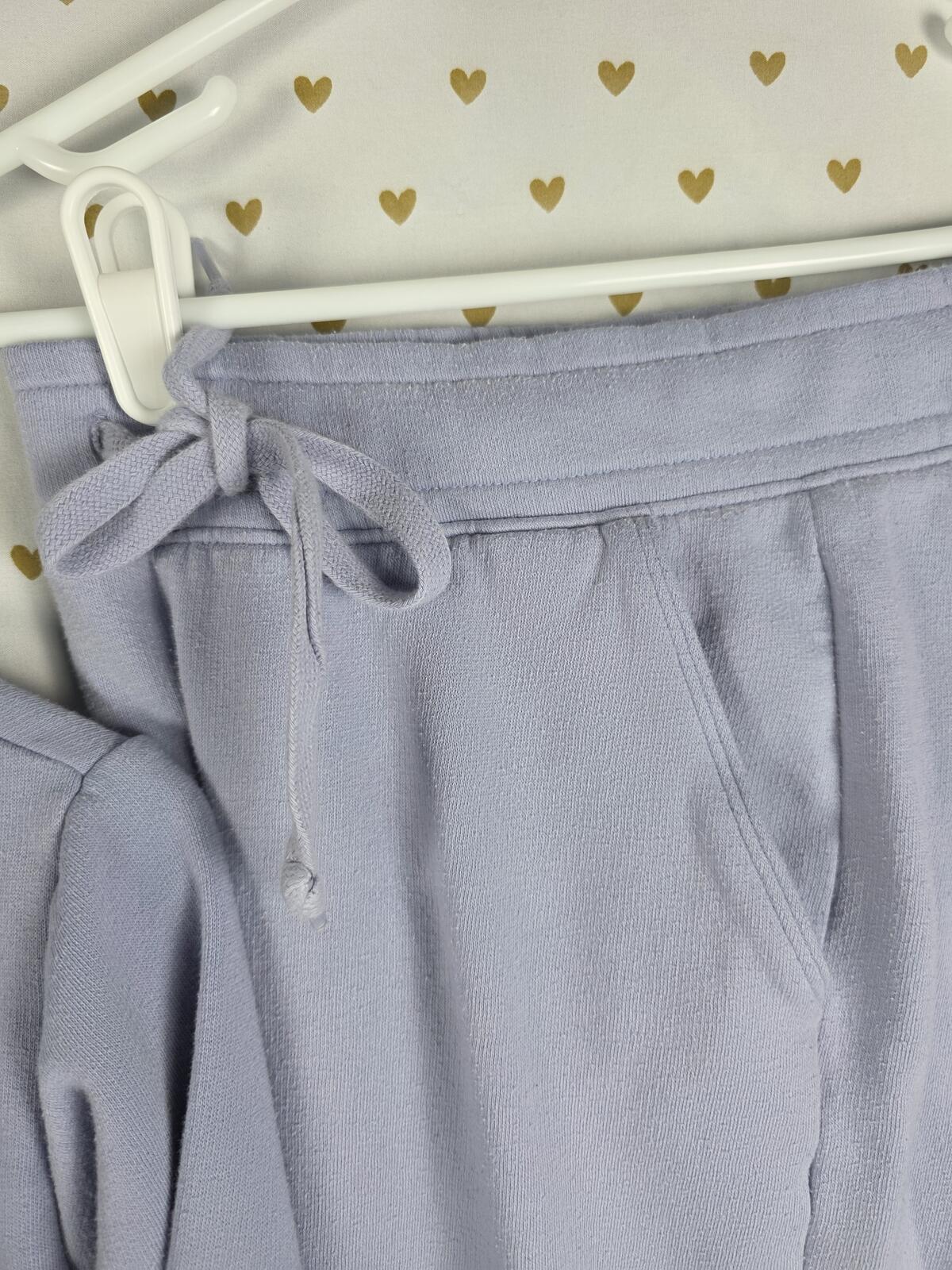 Victorias Secret Pink 2PC SET Sweater Sweats Joggers Sweatpants Fil Logo XS