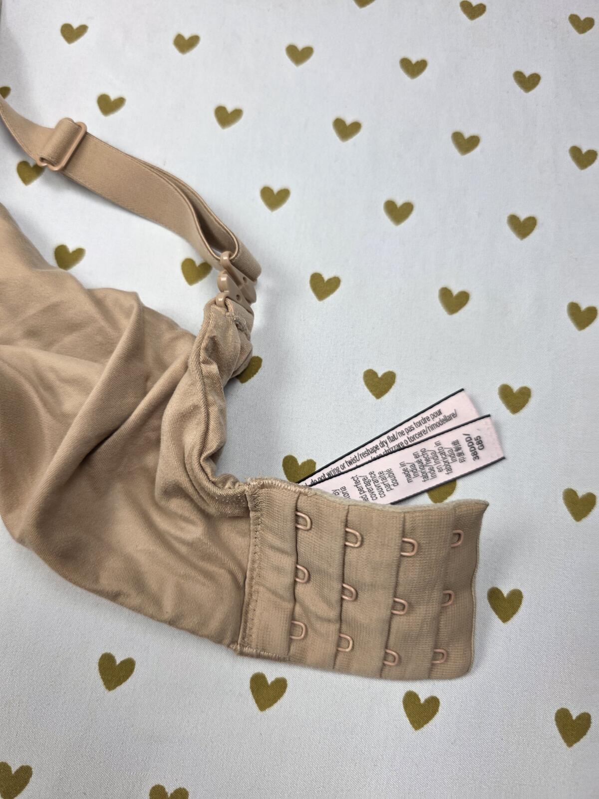 Victoria's Secret Beige Body By Victoria Bra Lined Perfect Coverage 38DDD