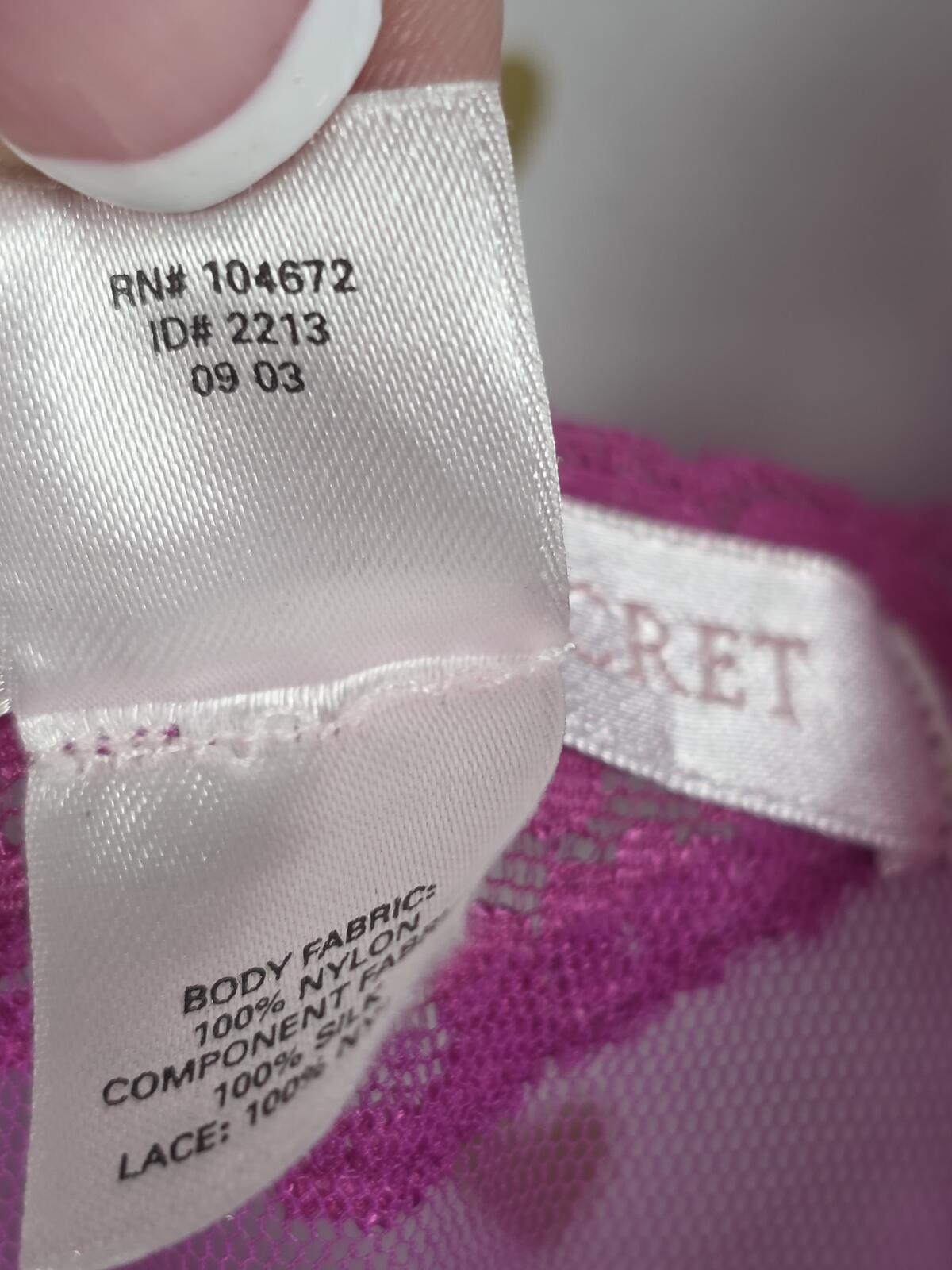 Victorias Secret Purple Silk Babydoll Mesh Dress Nightie Lingerie Vintage MEDIUM