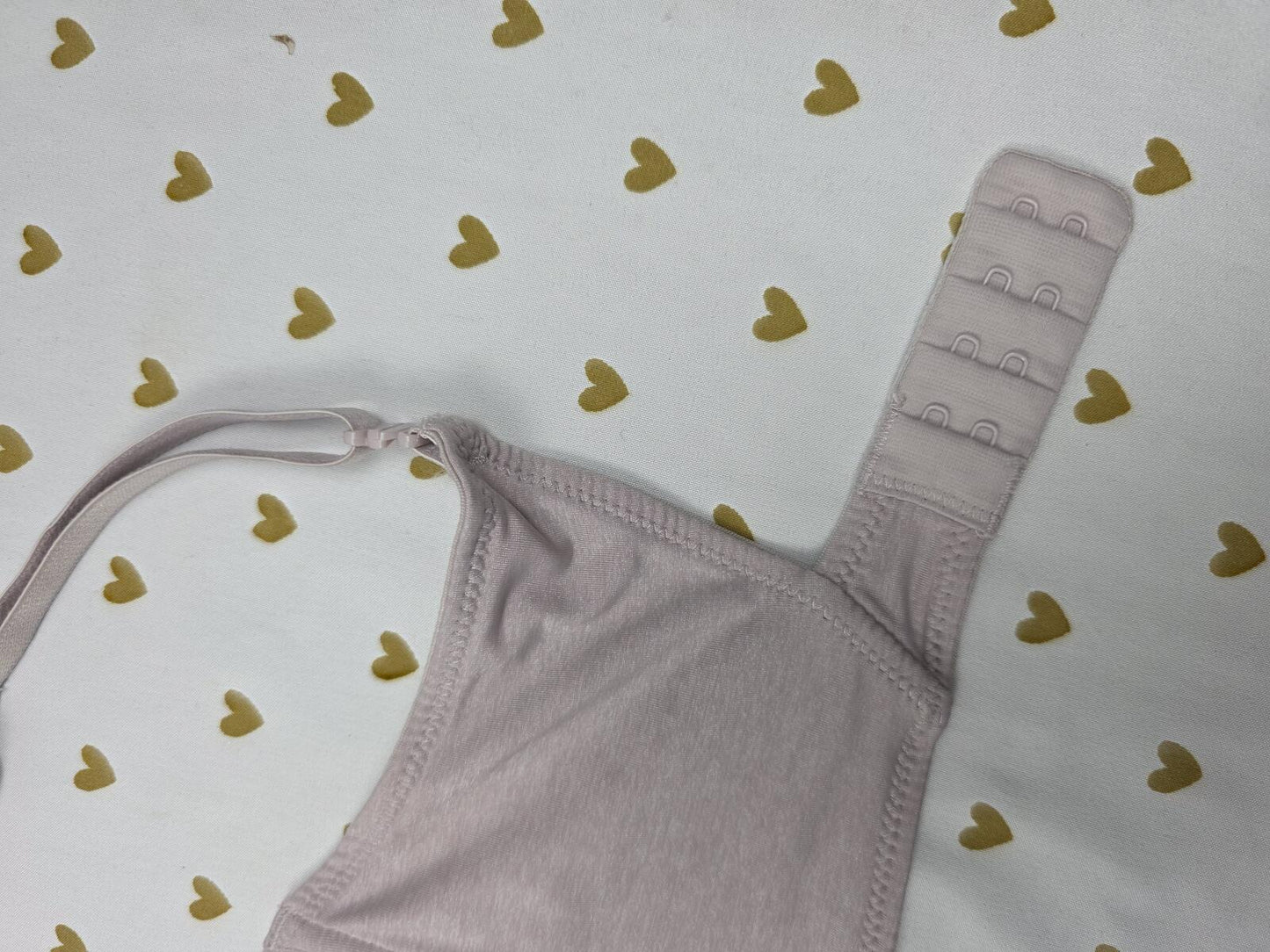 Victorias Secret Grey Uplift Semi Demi Bustier Style Bra Balconette 32B