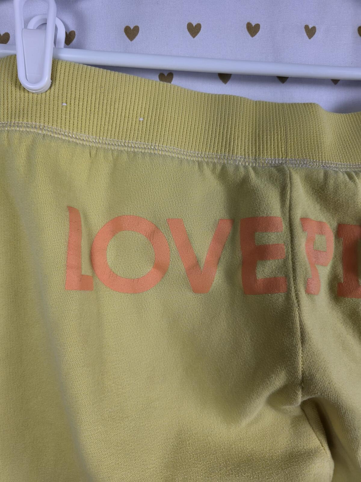 Victorias Secret PINK Heart Logo Logo BUTT Sweats Sweatpants Medium
