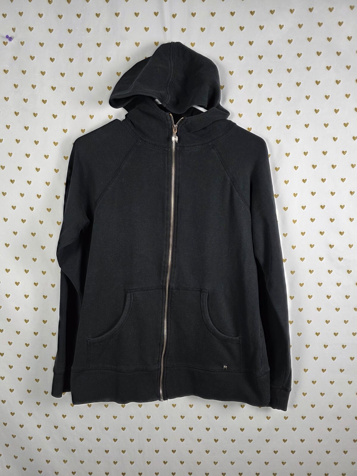 Victorias Secret WINGS Bling LOVE Sequined Full Zip Hoodie Jacket MEDIUM