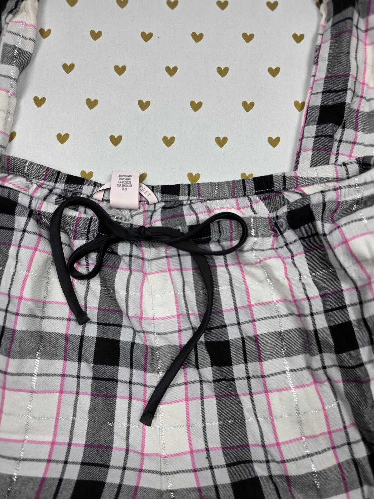 Victorias Secret Plaid Sleep Pants PJ Pajama Bottoms Small