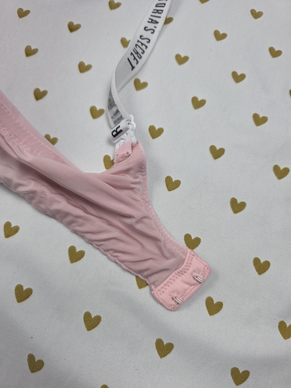 Victorias Secret logo Strap T Shirt Push Up Bra Full Coverage 38D