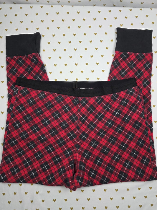 Victorias Secret Red Tapered Plaid Thermal Sleep Pants Pajama Bottoms 2XL XXL