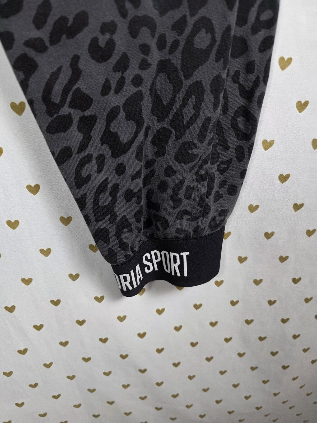 Victorias Secret SPORT Leopard Cheetah Joggers Sweatpants XS Pockets