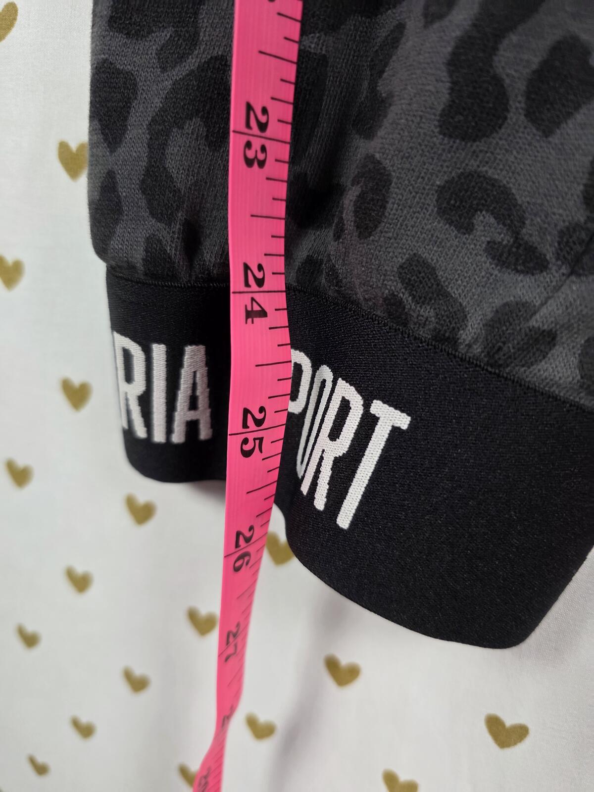 Victorias Secret SPORT Leopard Cheetah Joggers Sweatpants XS Pockets