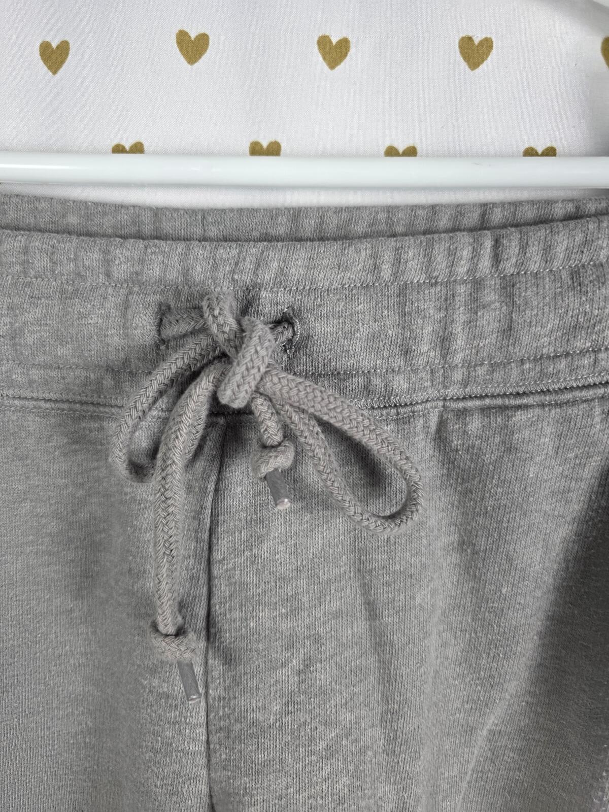 Victorias Secret PINK ZEBRA BLING Sequined Joggers Sweatpants XS Grey
