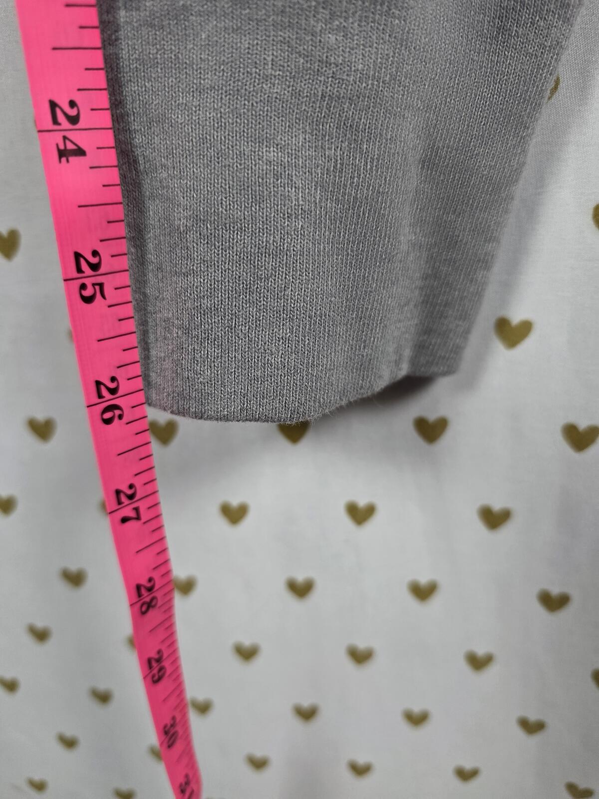 Victorias Secret PINK ZEBRA BLING Sequined Joggers Sweatpants XS Grey