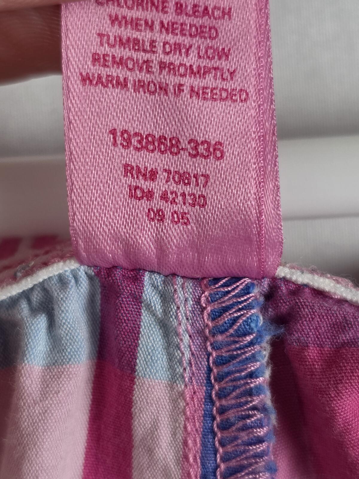 Victorias Secret Vintage COTTON Plaid Sleep Pants Pajama Bottoms SMALL