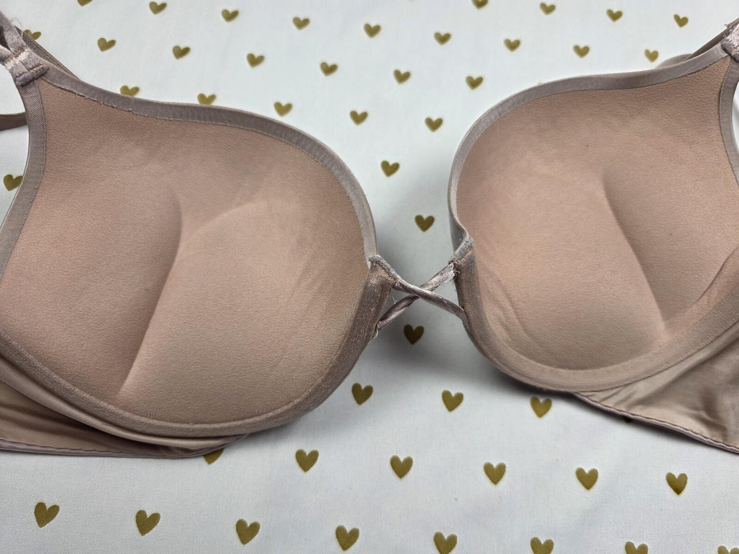 Victorias Secret BOMBSHELL add 2 Sizes BRA Plunge 34C Push Up