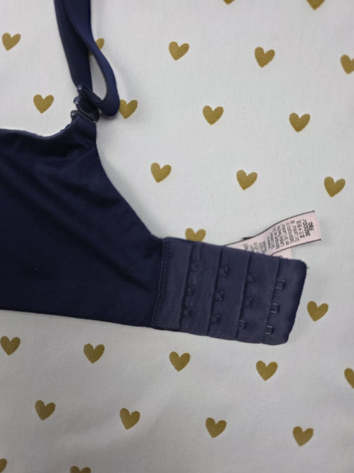 Victoria's Secret Blue Body By Victoria Lined Perfect Coverage Bra 36DDD