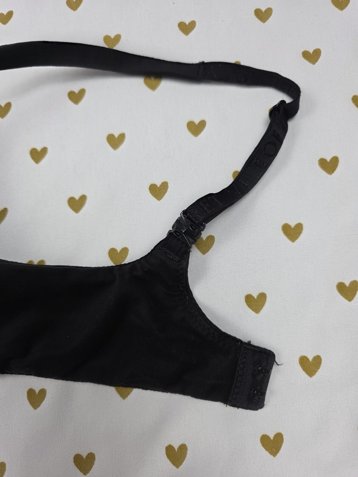 Victoria's Secret Black Body By Victoria LIned Demi Balconette Bra 32B