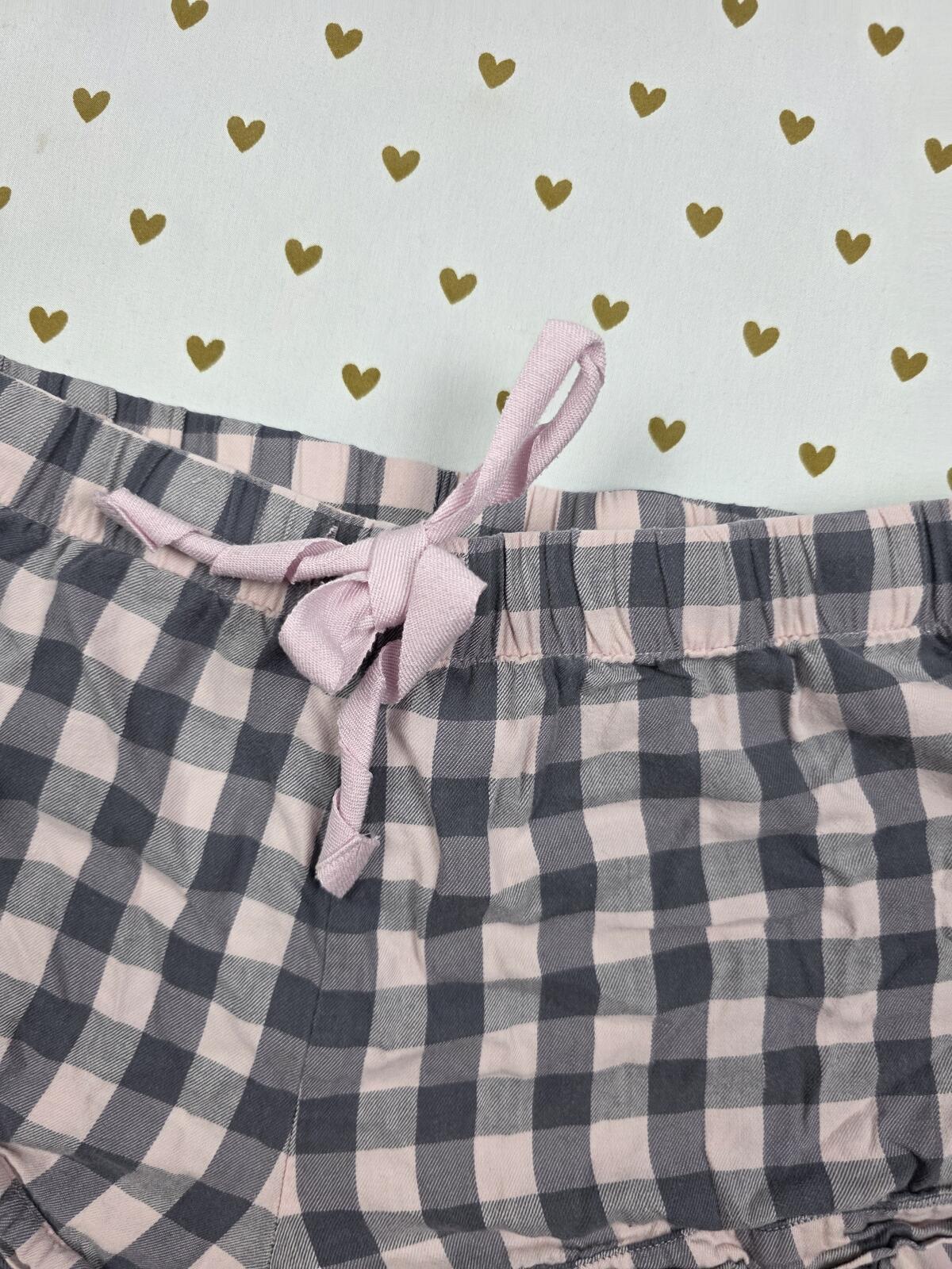 Victorias Secret Plaid Checkerboard Medium Sleep Shorts Boxers Pajama Bottoms
