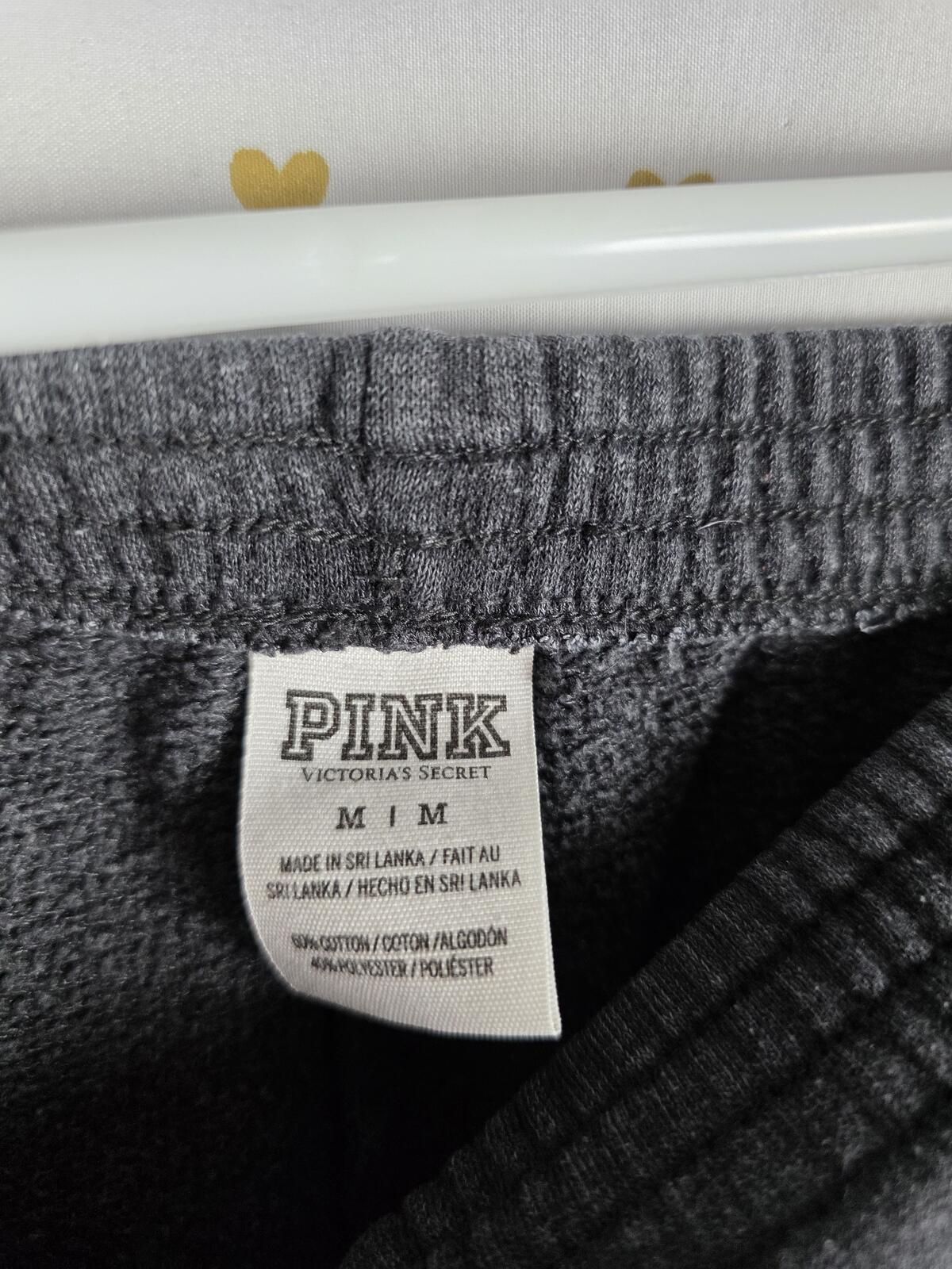 Victorias Secret PINK BLING Joggers Sweatpants Sweats MEDIUM