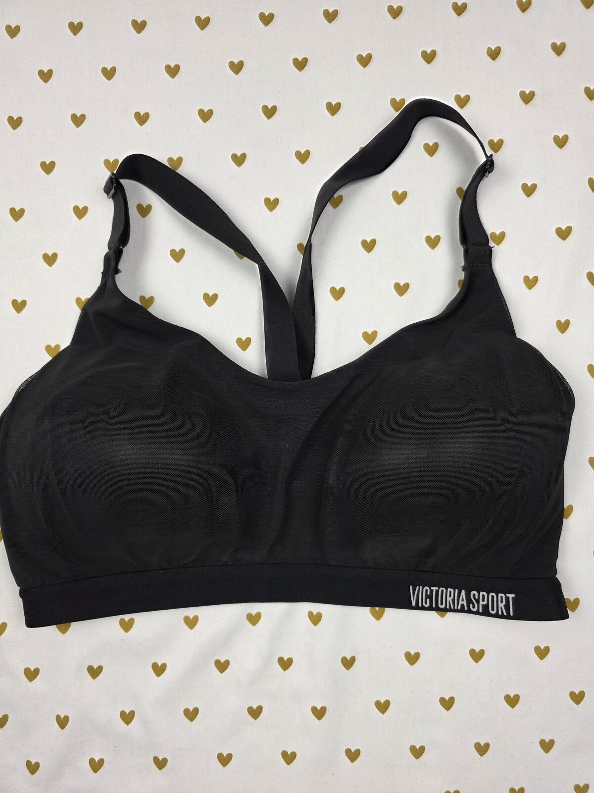 Victorias Secret SPORTS BRA Black INCREDIBLE Lightweight exercise 36D