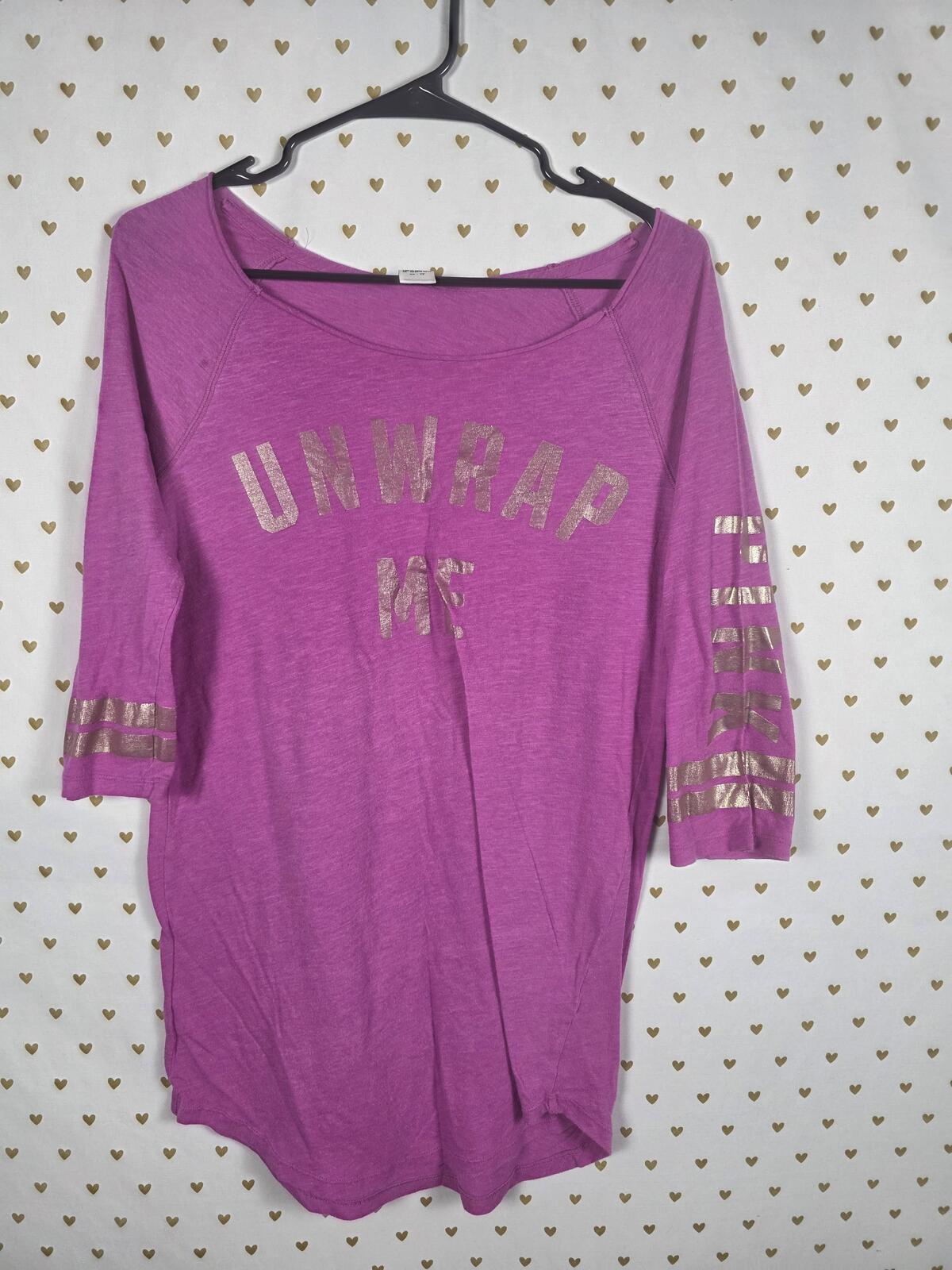 Victorias Secret PINK UNWRAP ME Long Sleep Dress Nightgown Pajama PJ XS