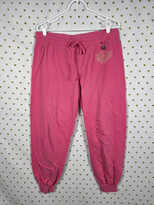Victorias Secret Vintage Charm HTF Sweatpants Sweats Joggers BLING y2k Cotton