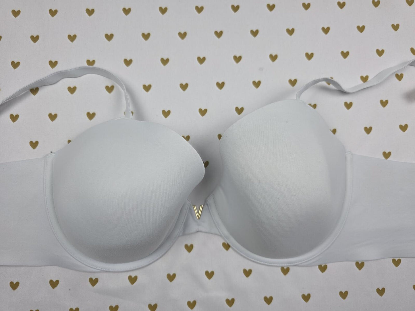 Victorias Secret New NWT Lined Demi Super Stretchy Bra 38D Balconette