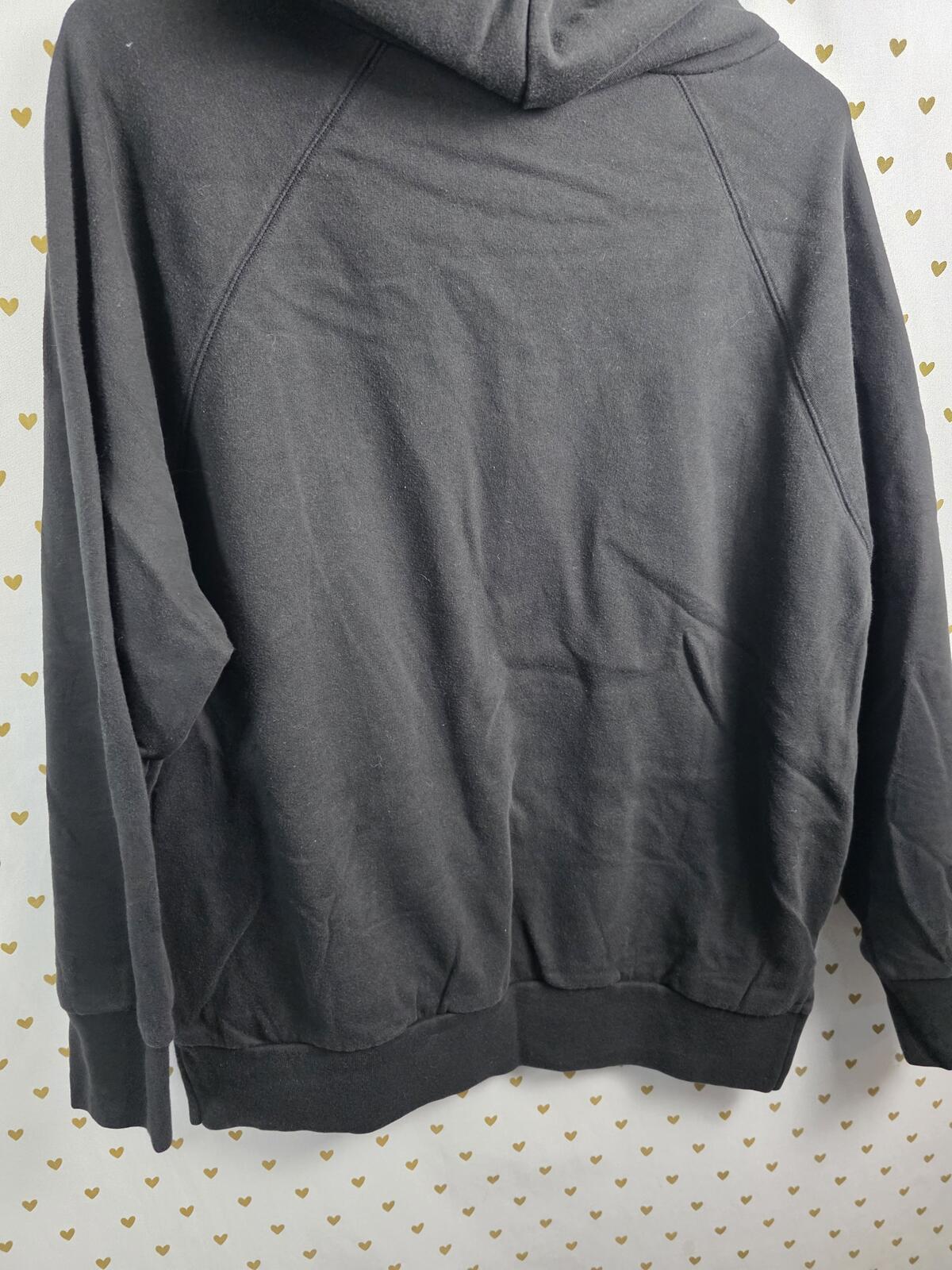 Victorias Secret Pink Bling GOLD Sequined Logo Pullover Hoodie Sweater SMALL