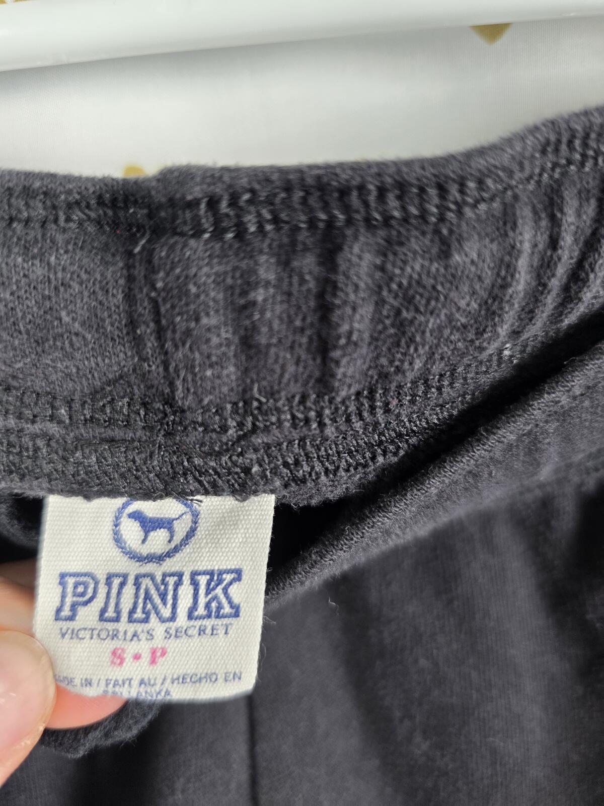Victorias Secret PINK Vintage Y2K LOVE Small Tapered Joggers Sweatpants