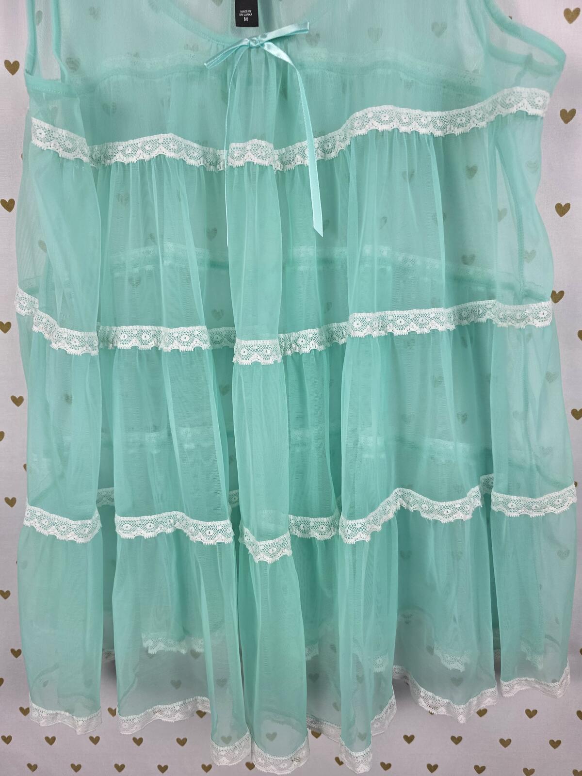 Victorias Secret SABRINA CARPENTER BABYDOLL Sexy Little Things Nightie Dress MED