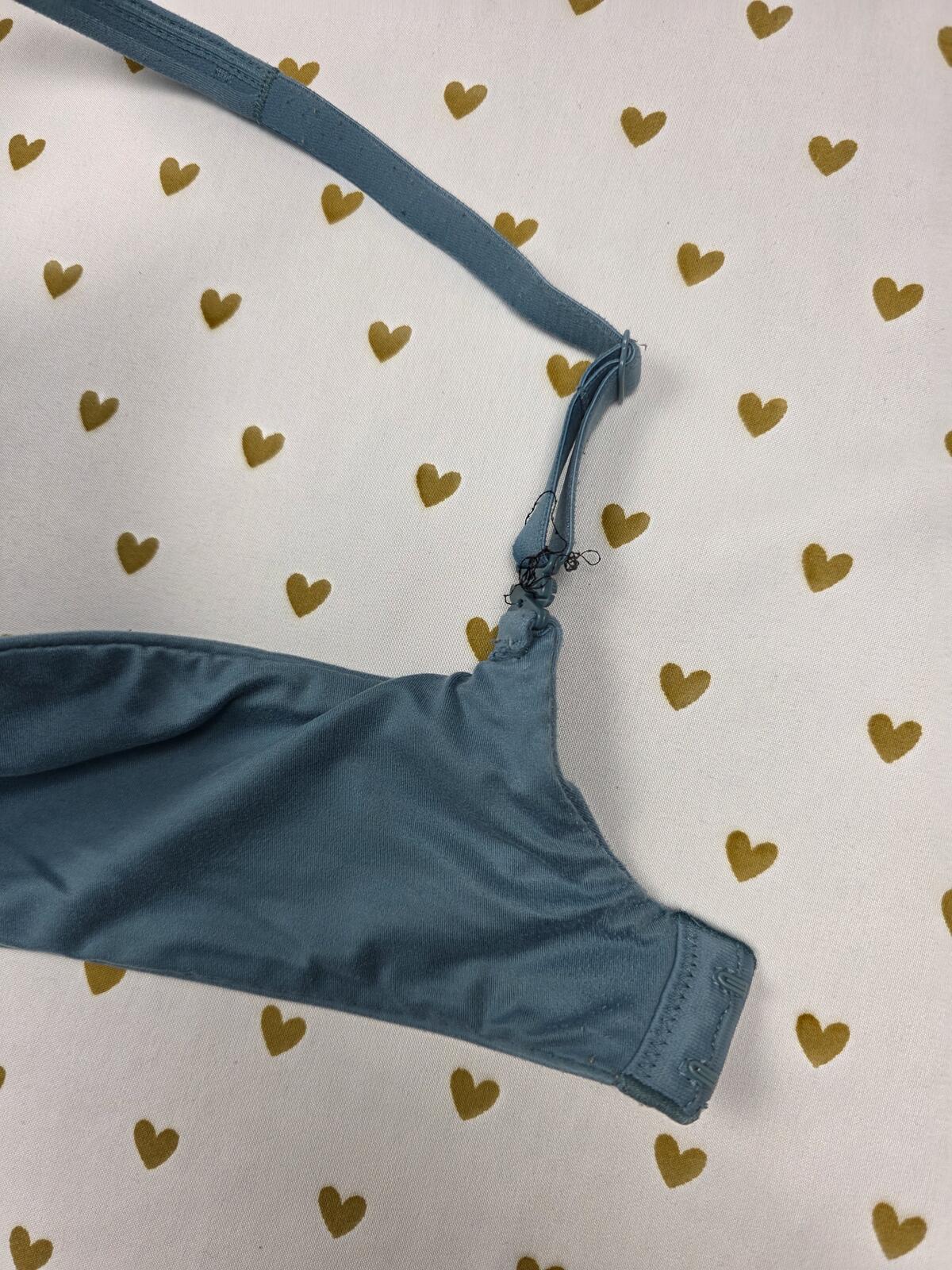 Victorias Secret Blue Perfect Shape Bra 36D