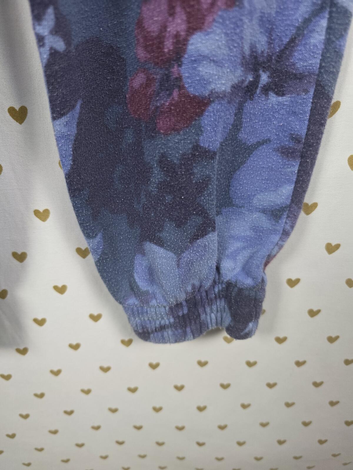 Victorias Secret PINK Floral tapered Joggers Sweats Sweatpants XS
