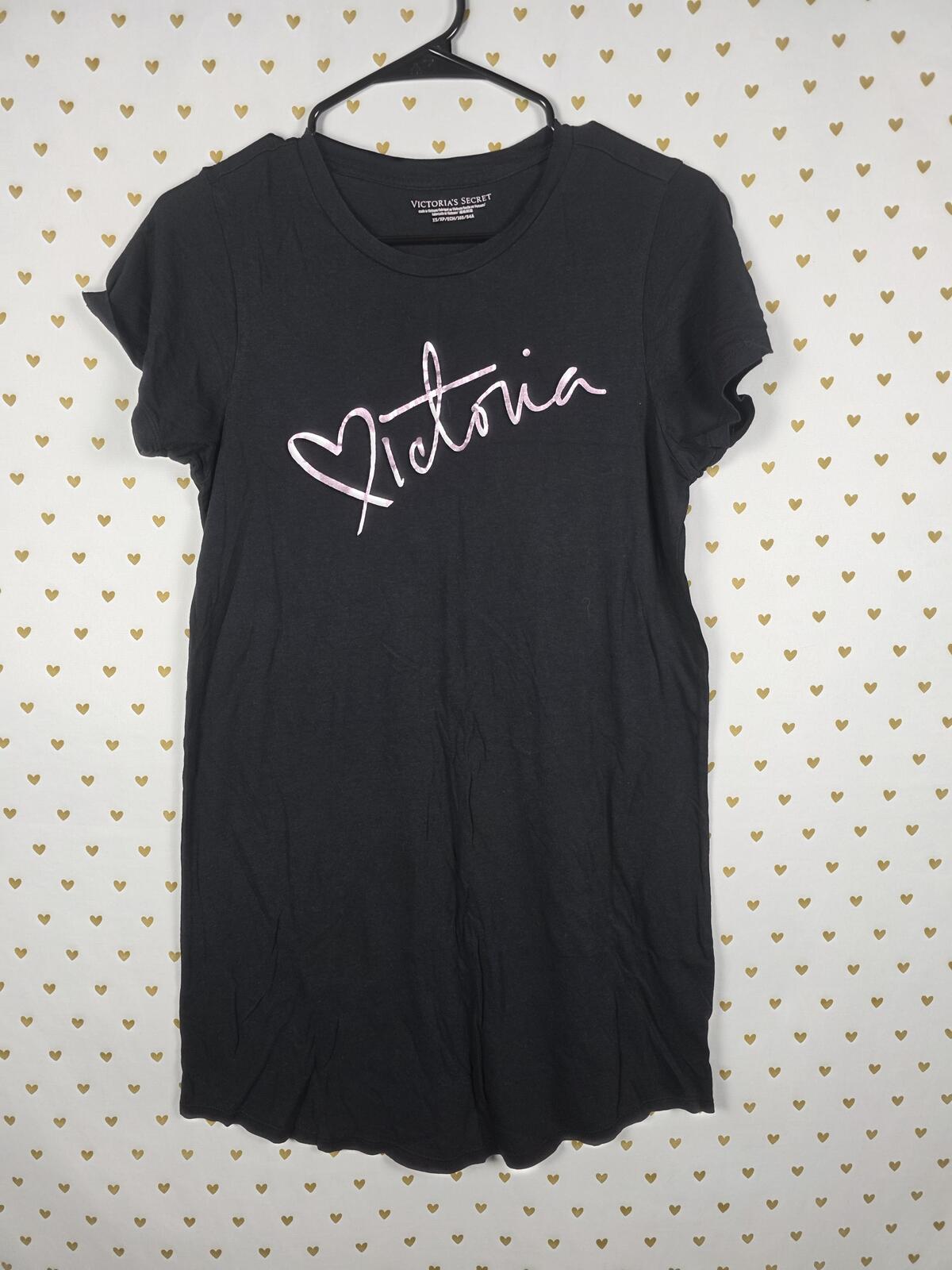 Victorias Secret super soft logo nightgown sleep shirt long XS