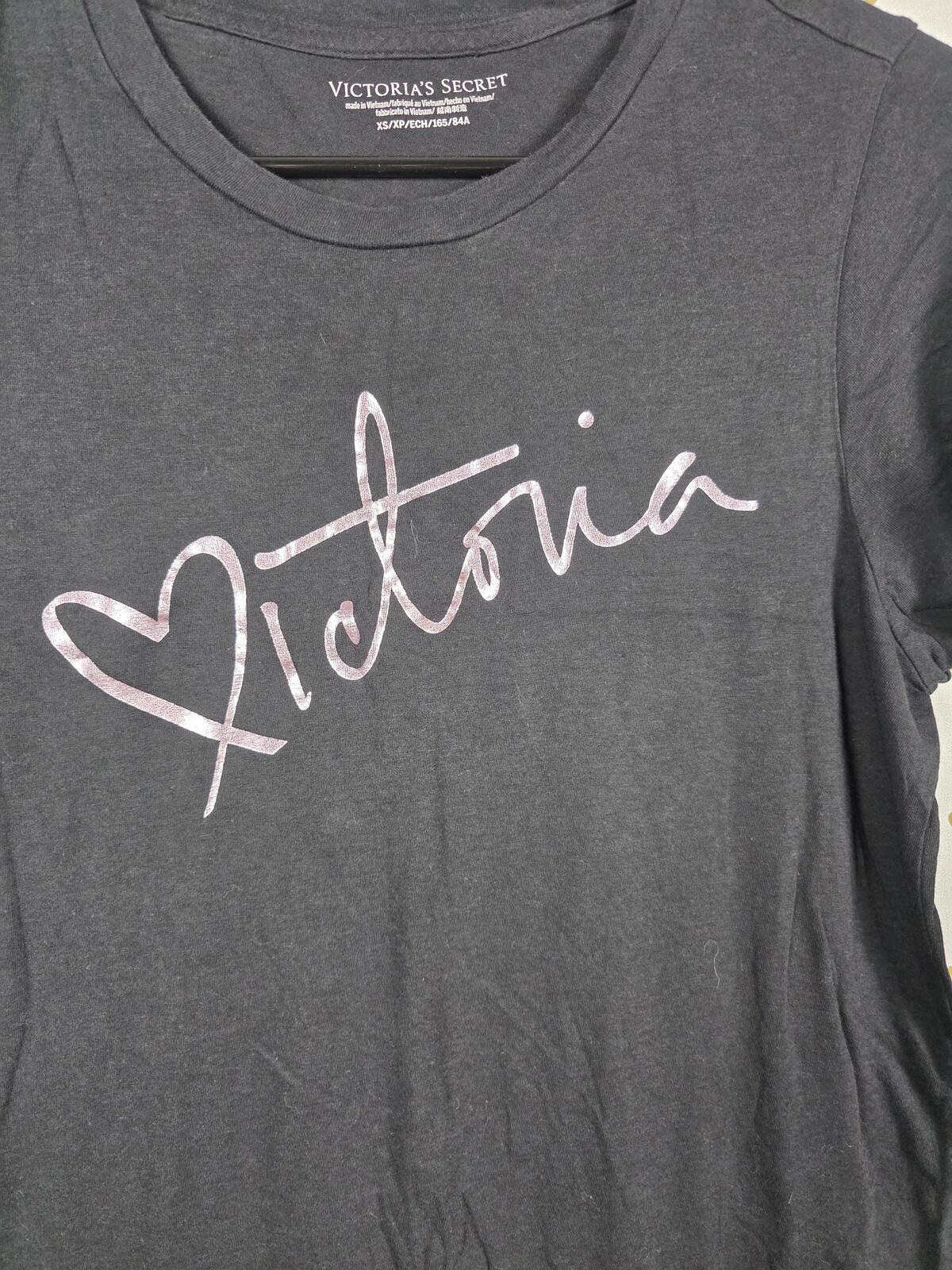 Victorias Secret super soft logo nightgown sleep shirt long XS