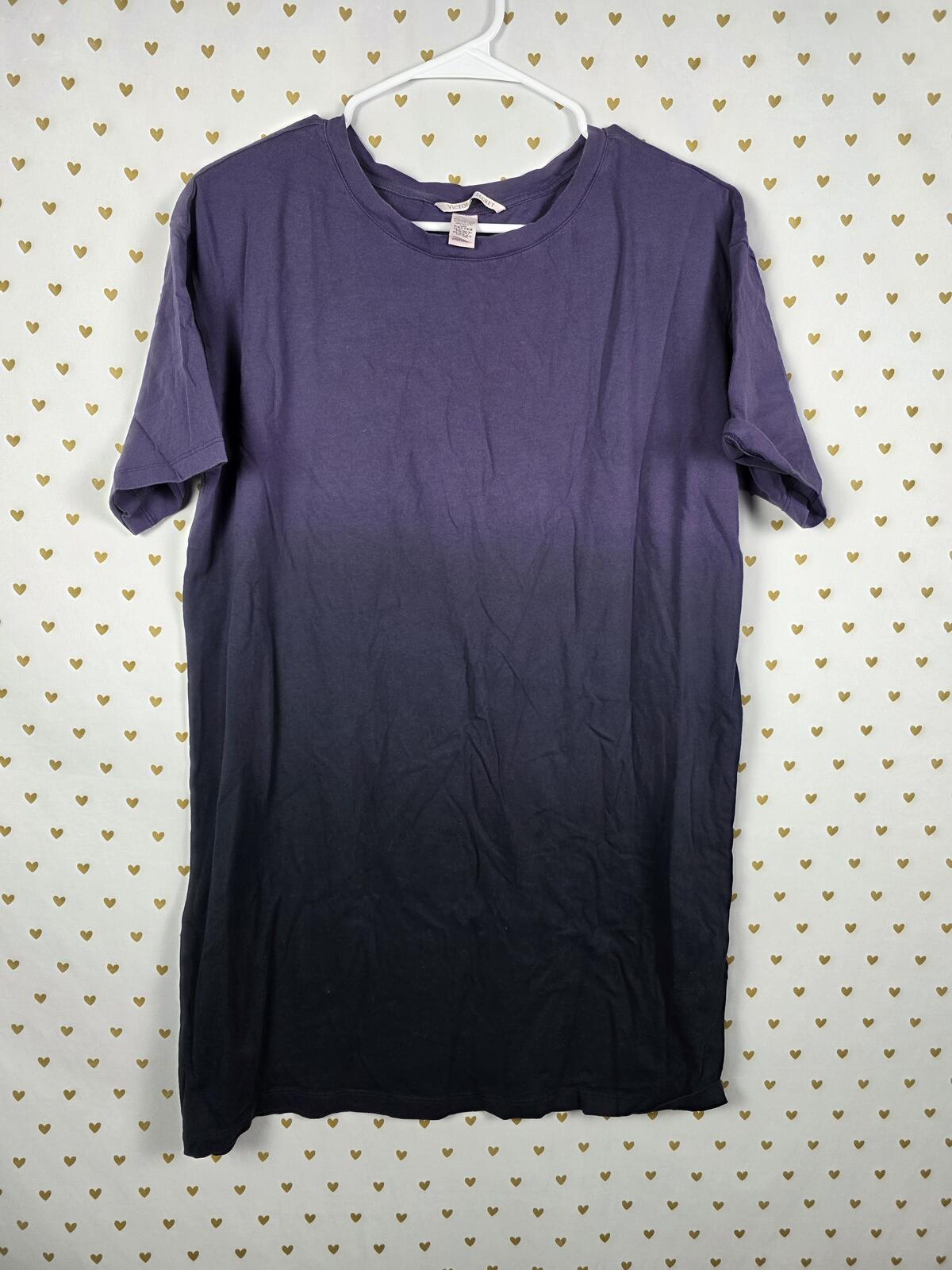 Victorias Secret gradient long tee shirt sleep nightgown XS SMALL Pajama PJ