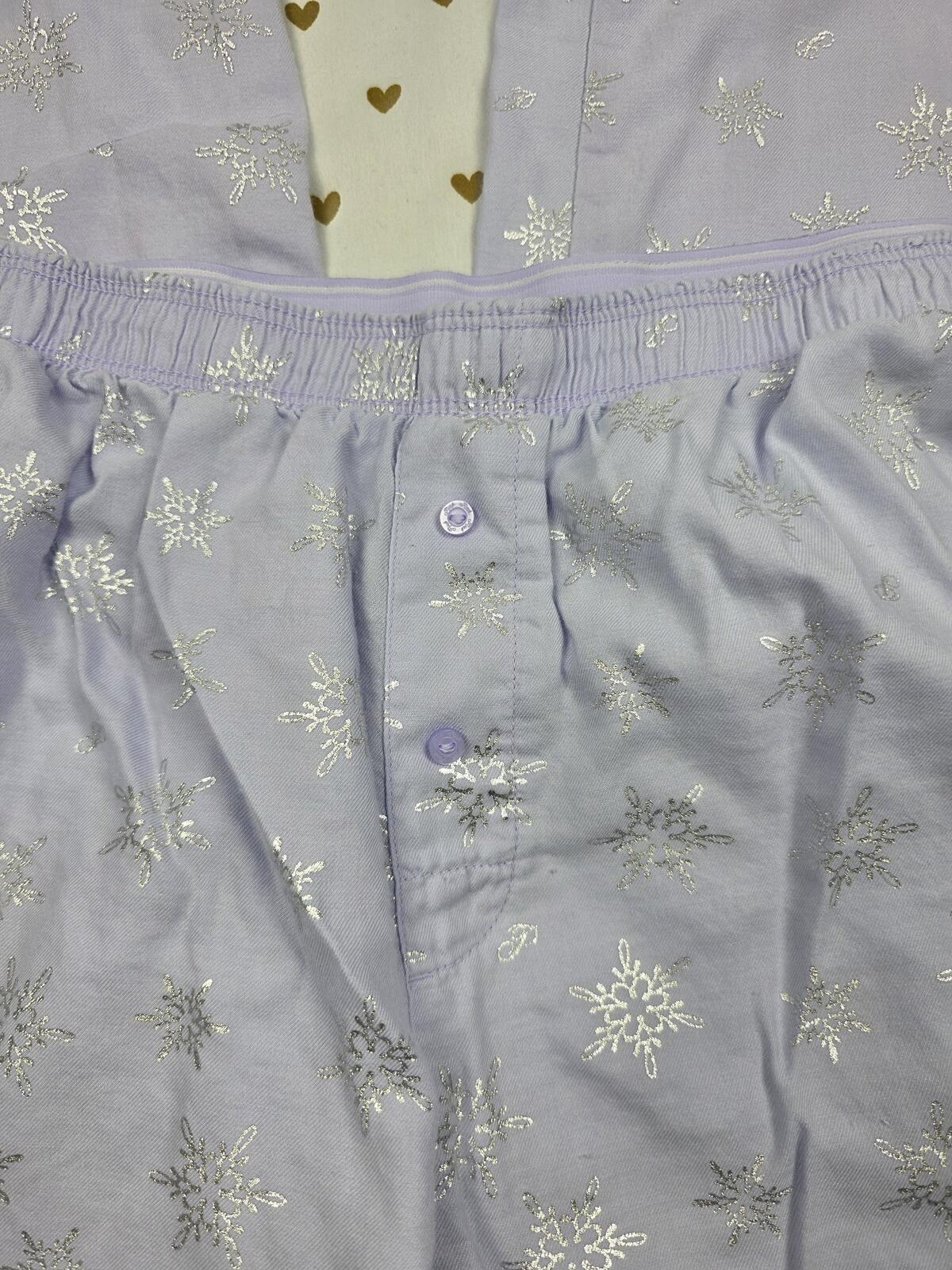 Victorias Secret PINK Purple Sleep Pants Pajama Bottoms PJ XL