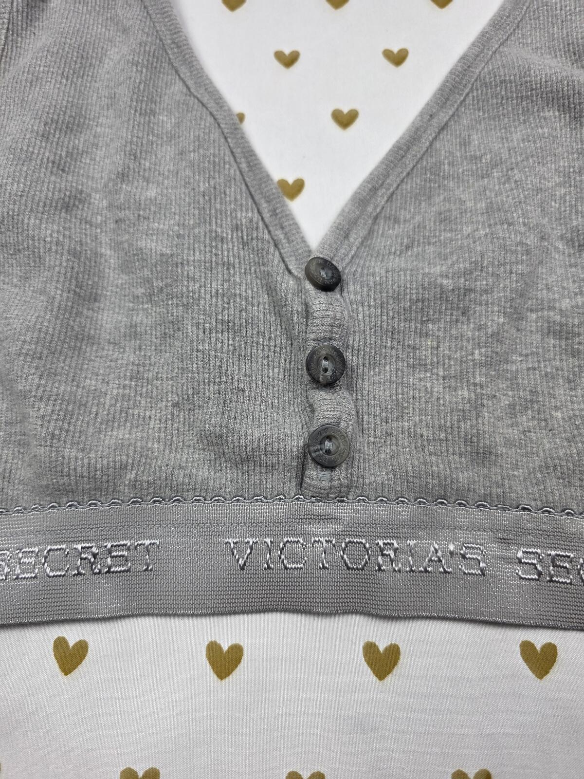 Victorias Secret Vintage Cotton LARGE 90's Super Soft Bralette Bra Top Tank