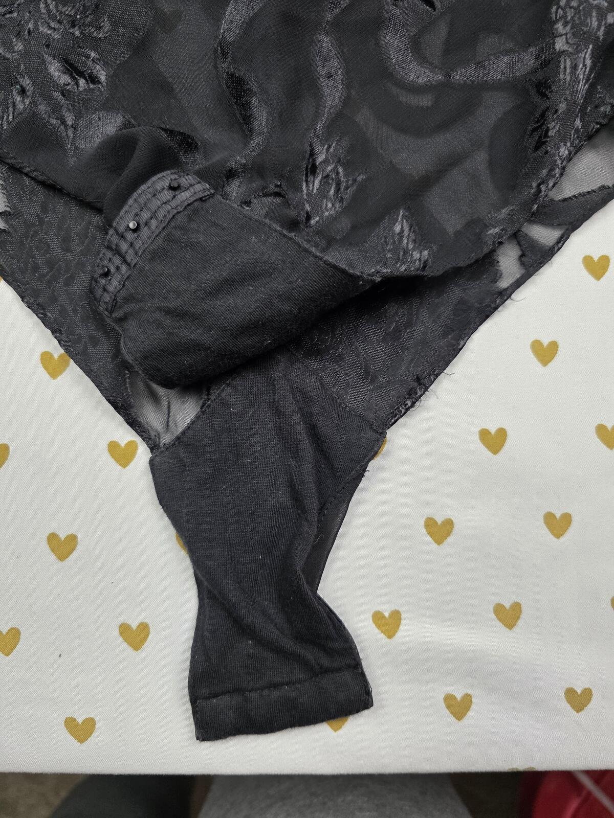 Victorias Secret Vintage GOLD LABEL Teddy Satin LARGE Silky Bodysuit Lingerie
