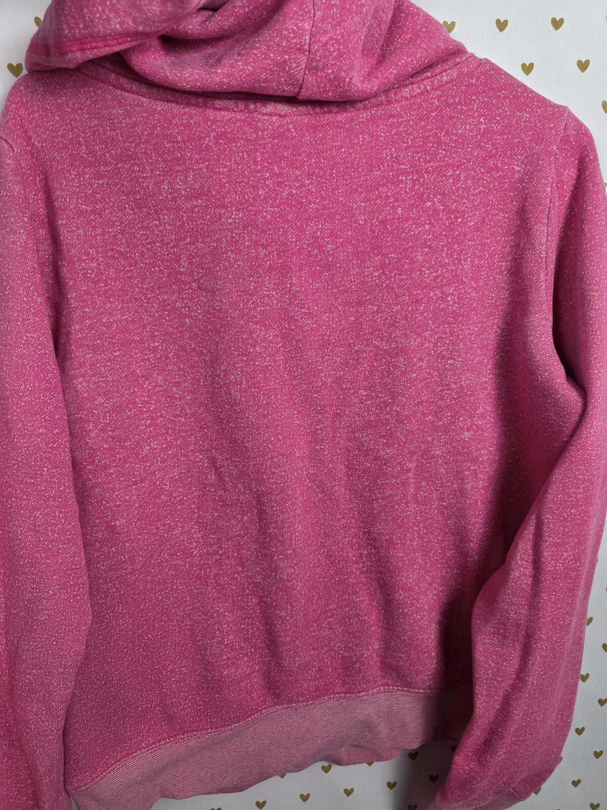 Victorias Secret Pink Pullover Heart Logo Sweater Shirt Hoodie vintage MEDIUM